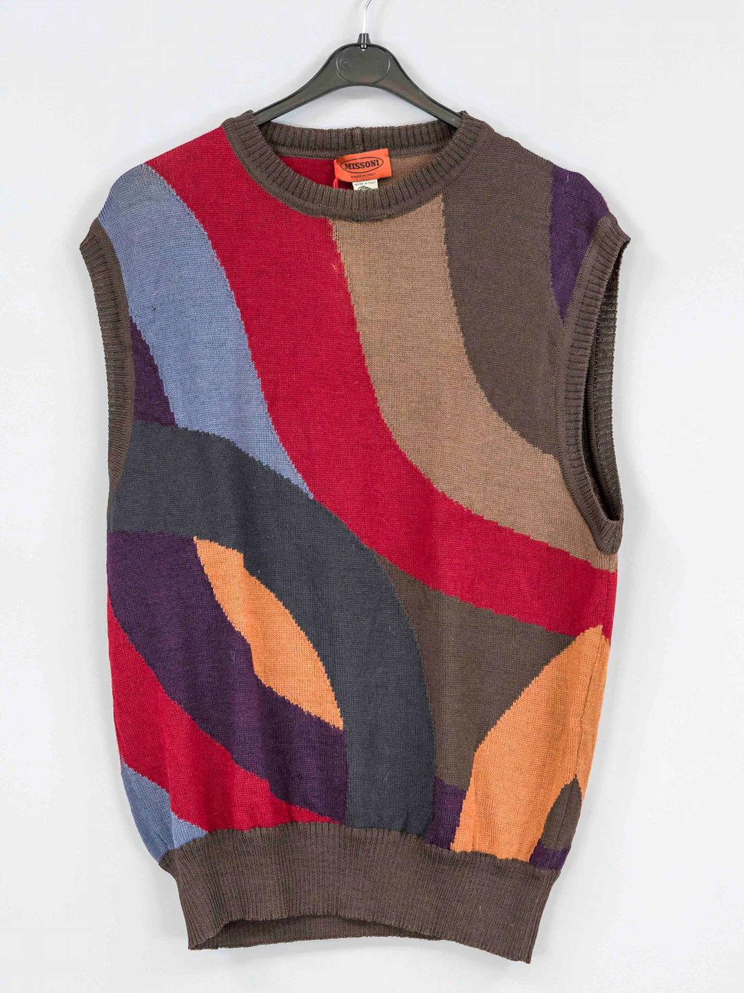 Missoni, polychromer gestrickter