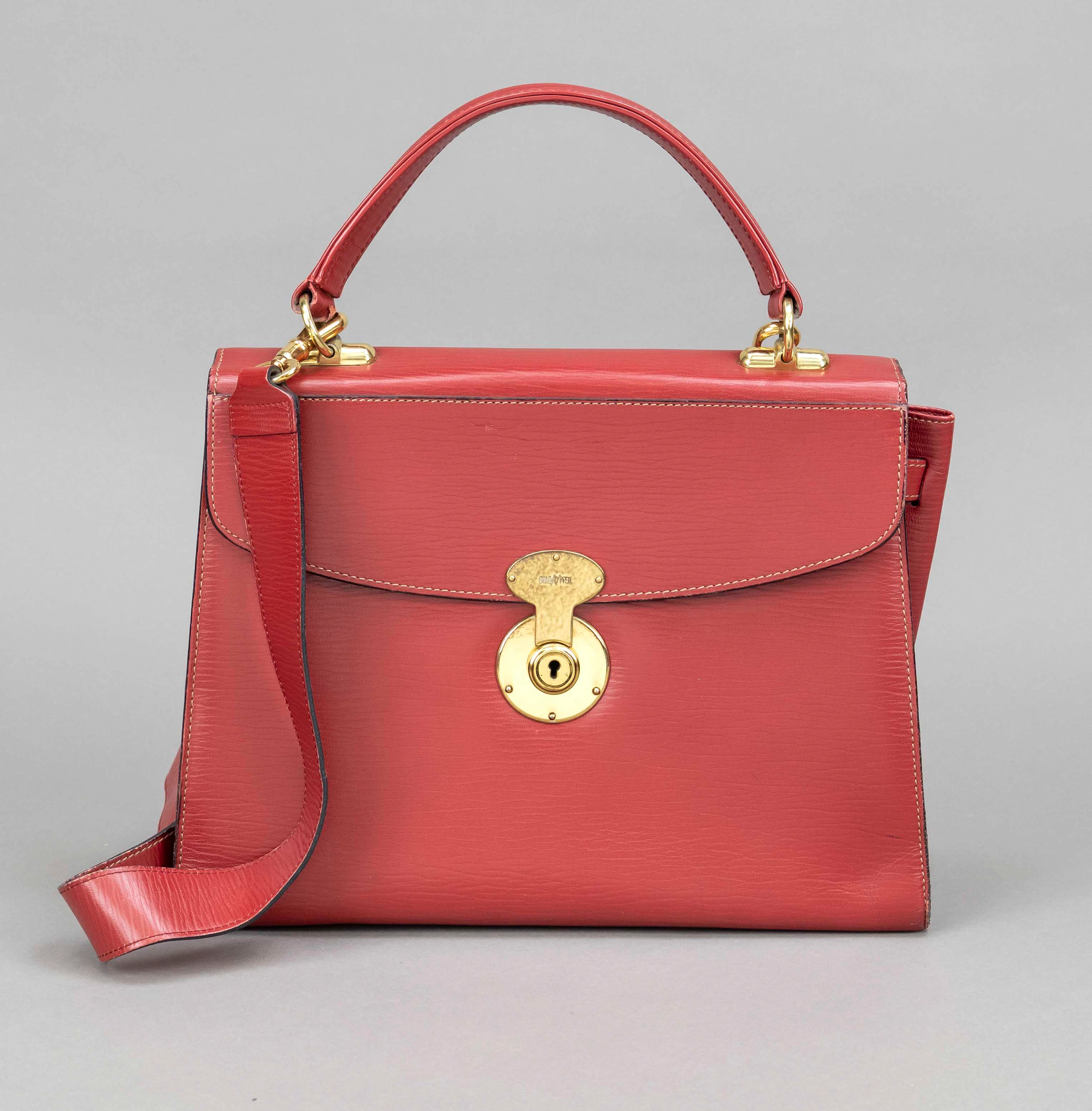 Goldpfeil, Vintage Handtasche im K