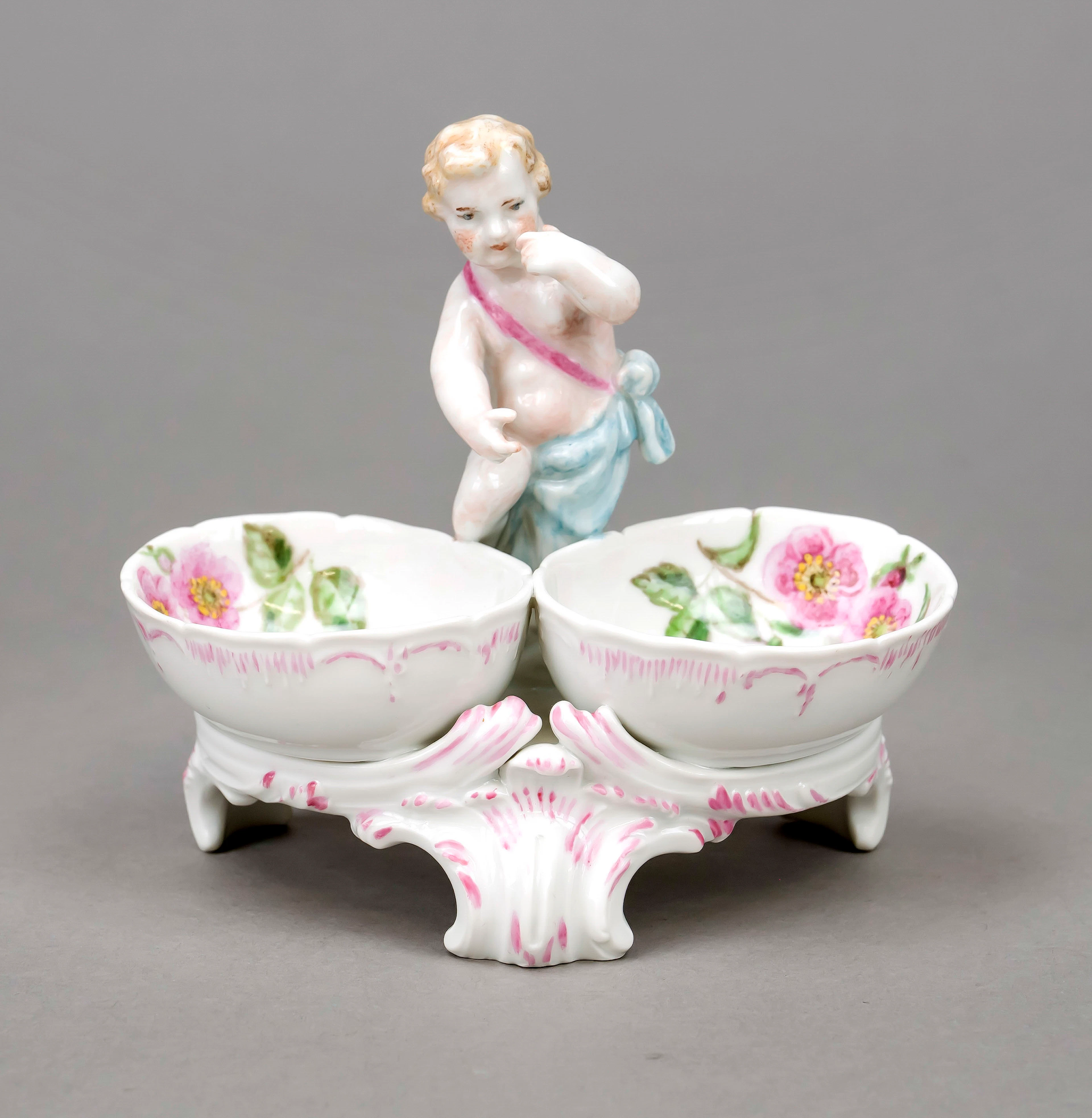 Saliere mit Figur, KPM Berlin, 19