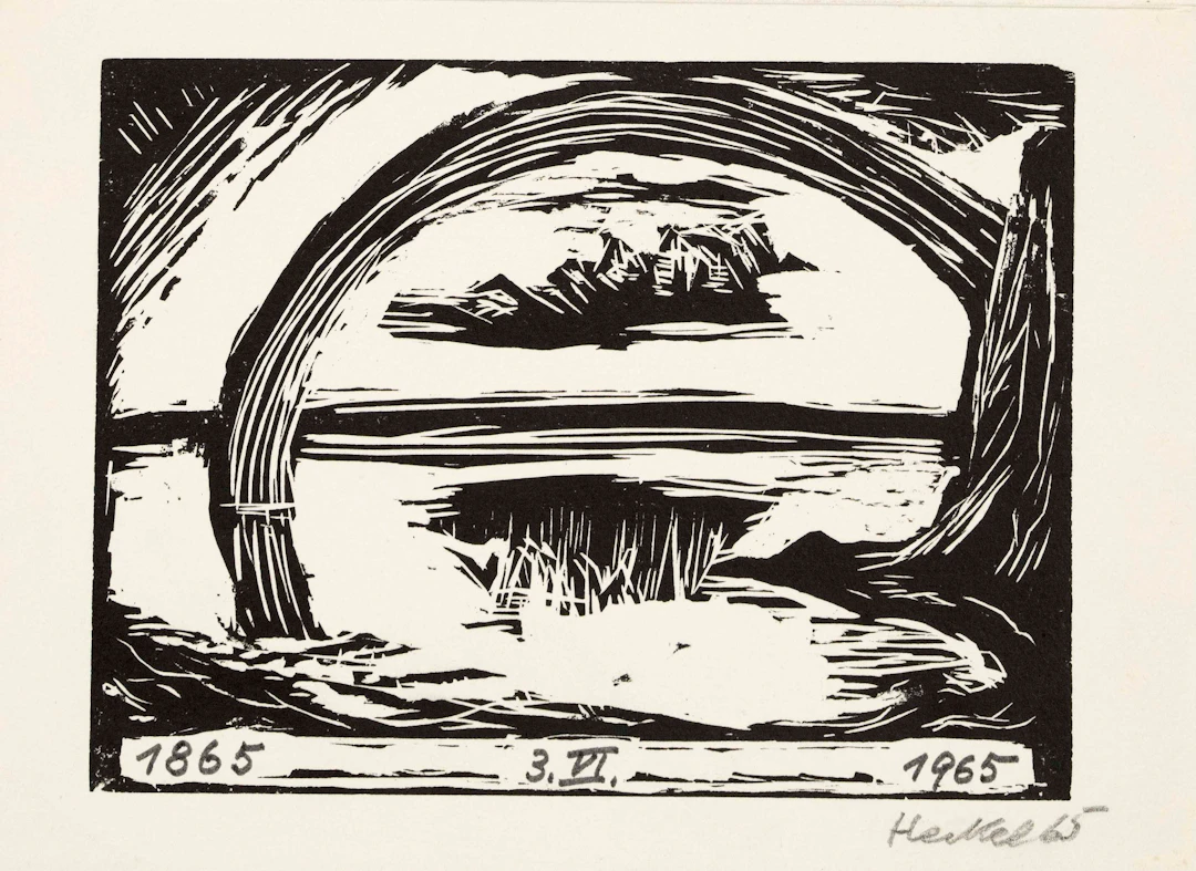 Erich Heckel (1883-1970), ''Regen