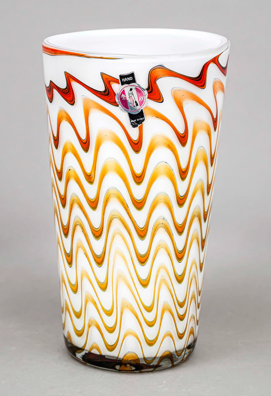 Vase, Italien, 2. H. 20. Jh., run