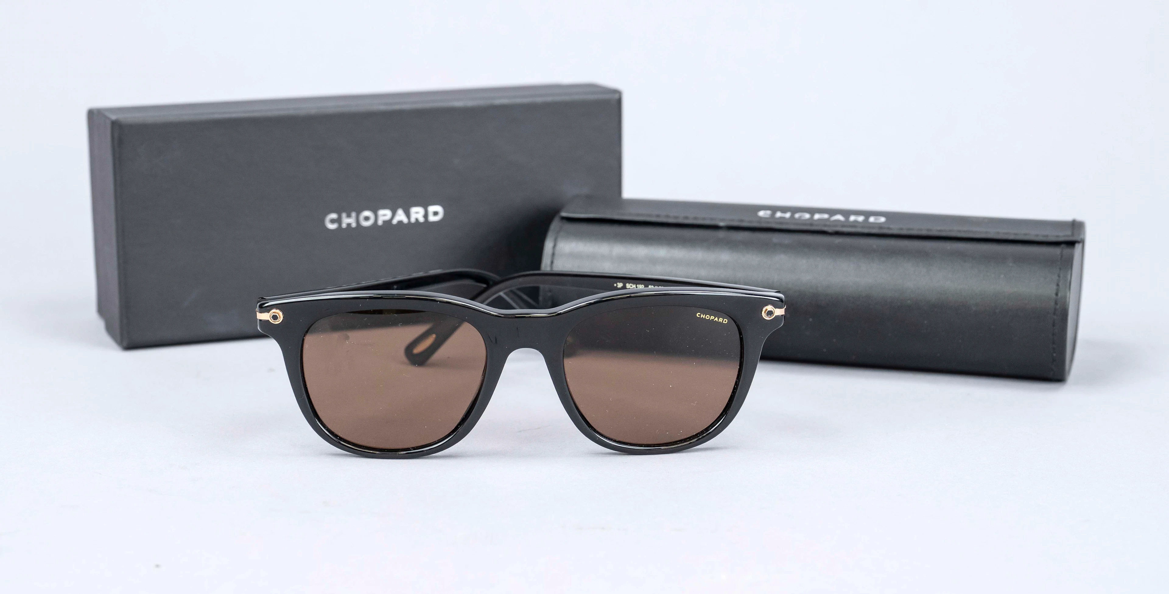 Chopard, Sonnenbrille, schwarzes