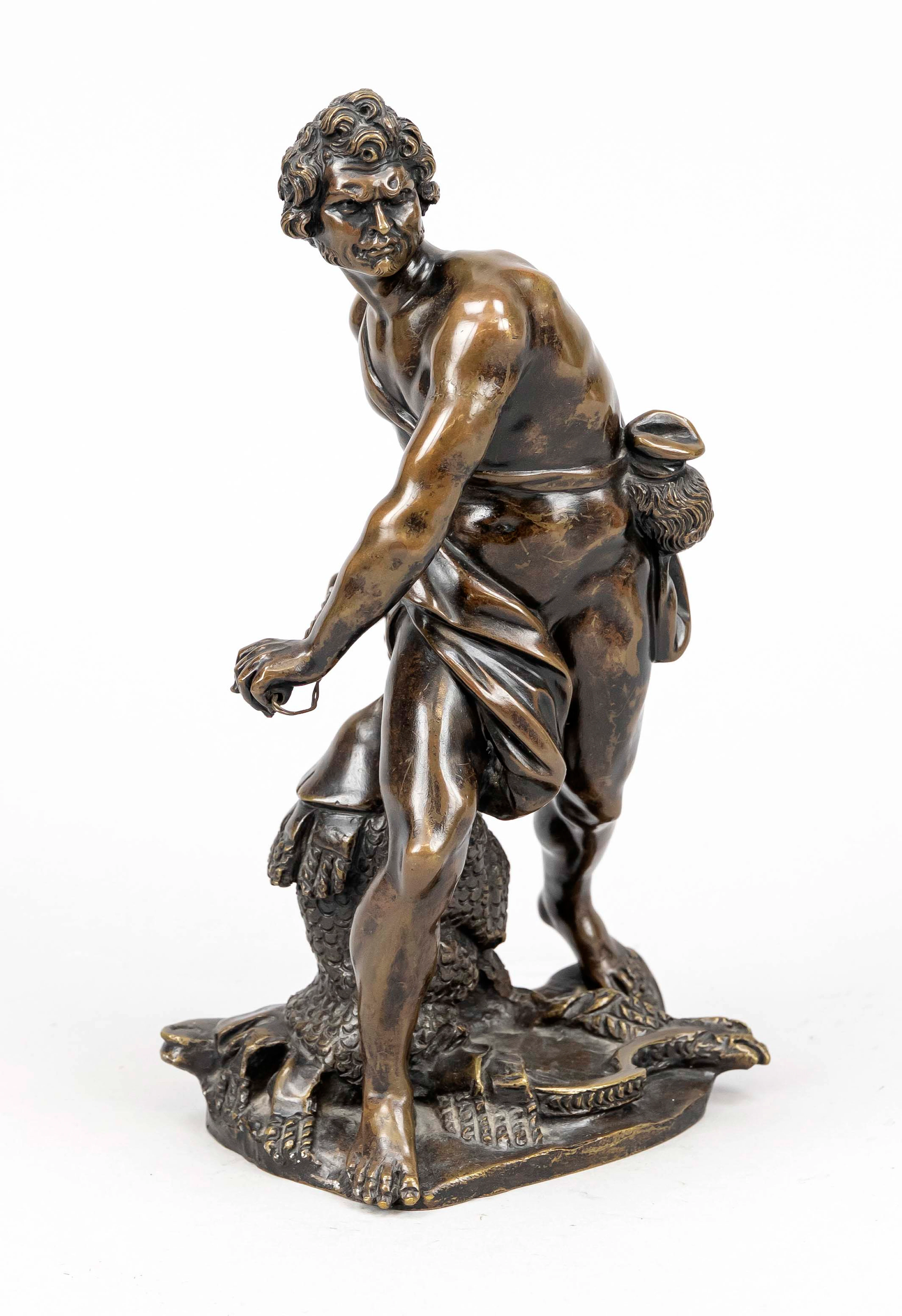 Bronzestatuette des David nach der b