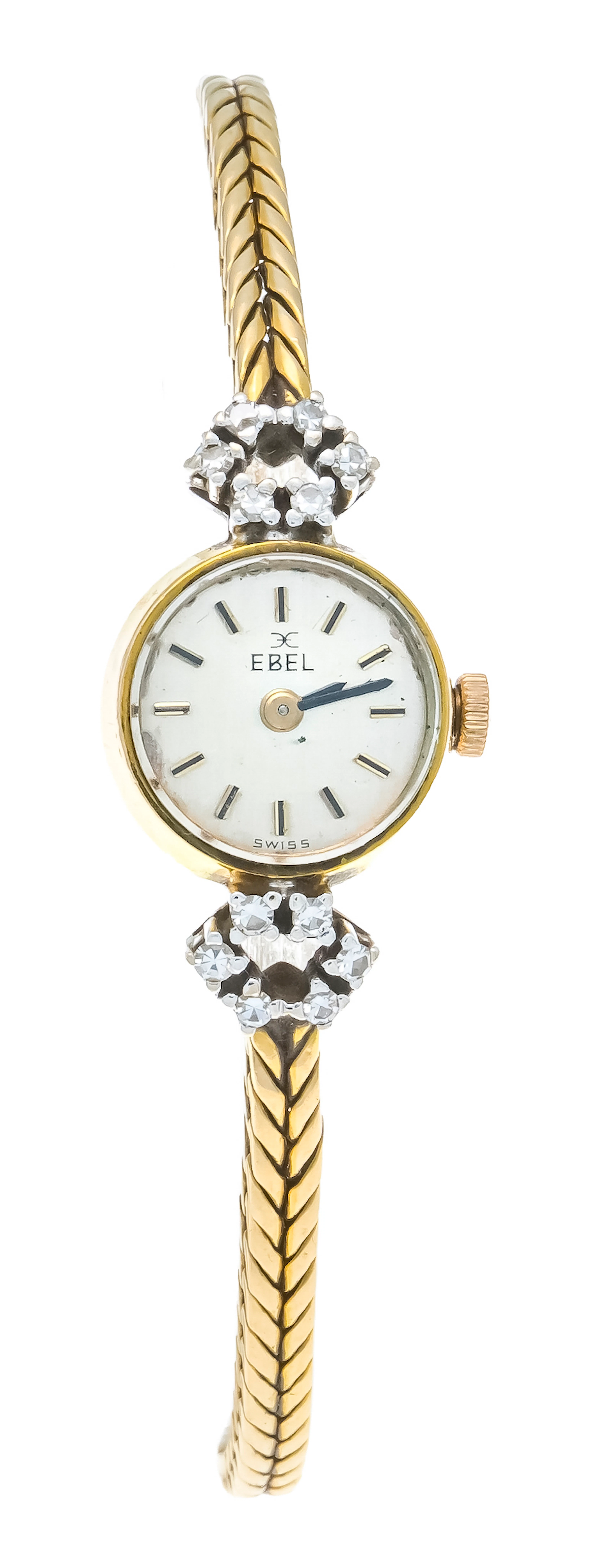 Ebel Damen, Goldbanduhr, 750/000