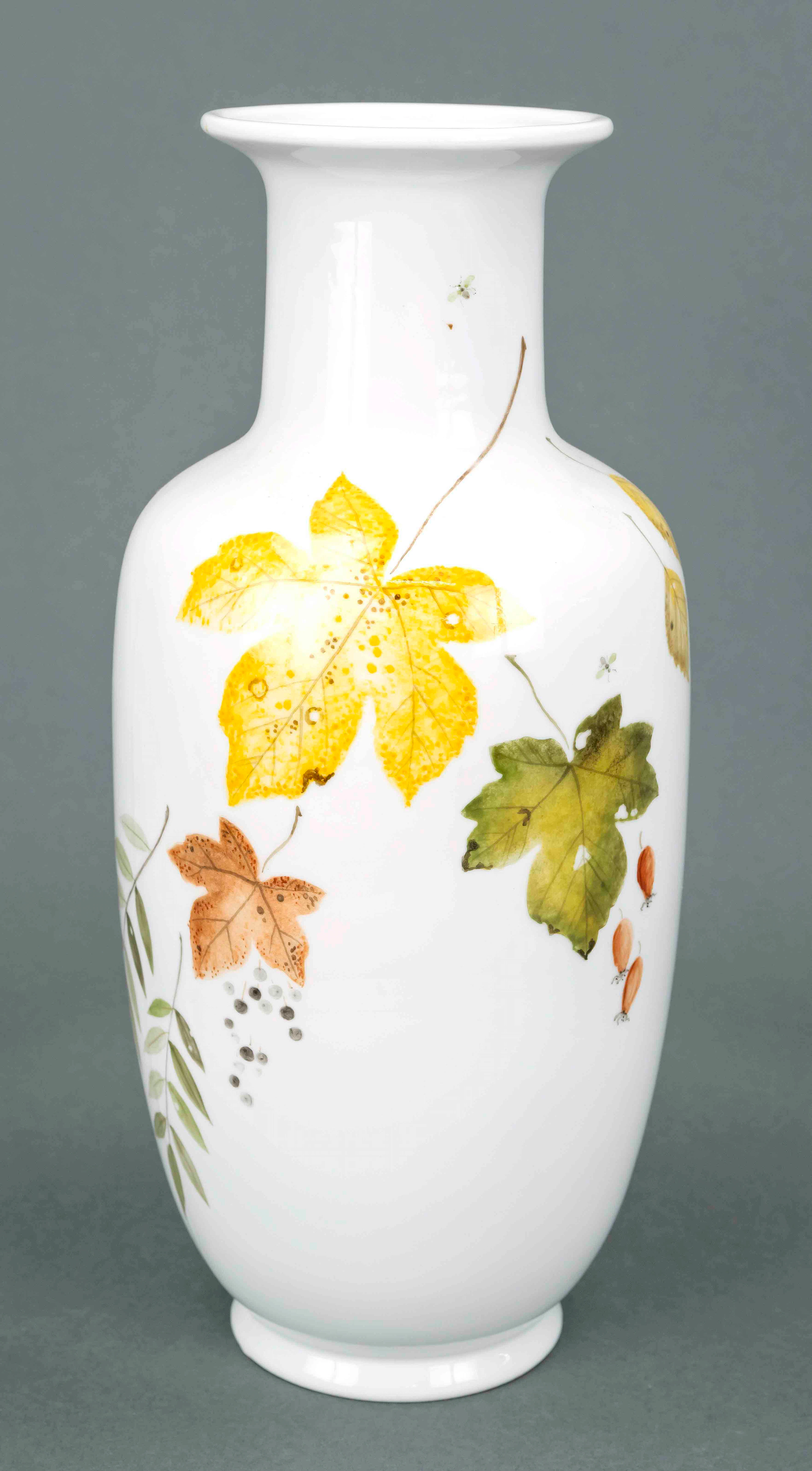 Große Blumenvase, Nymphenburg, Ma