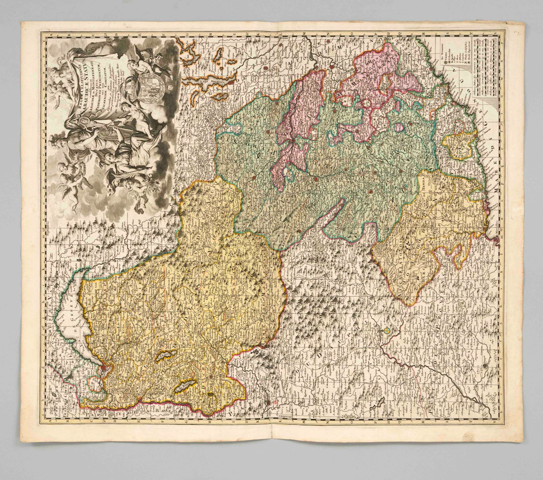 Historische Karte von Savoyen, 'R