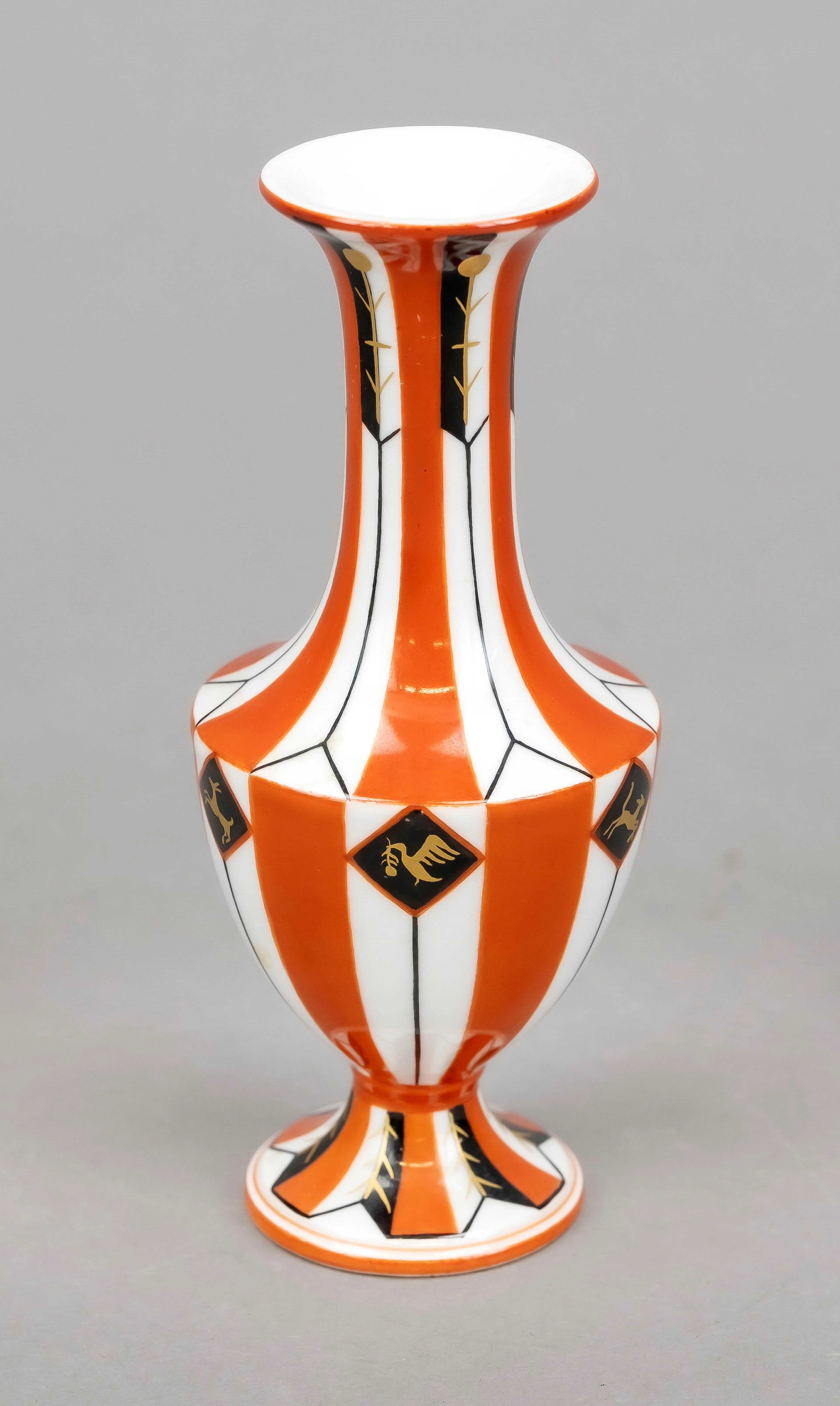 Art déco-Vase, KPM Berlin, Marke
