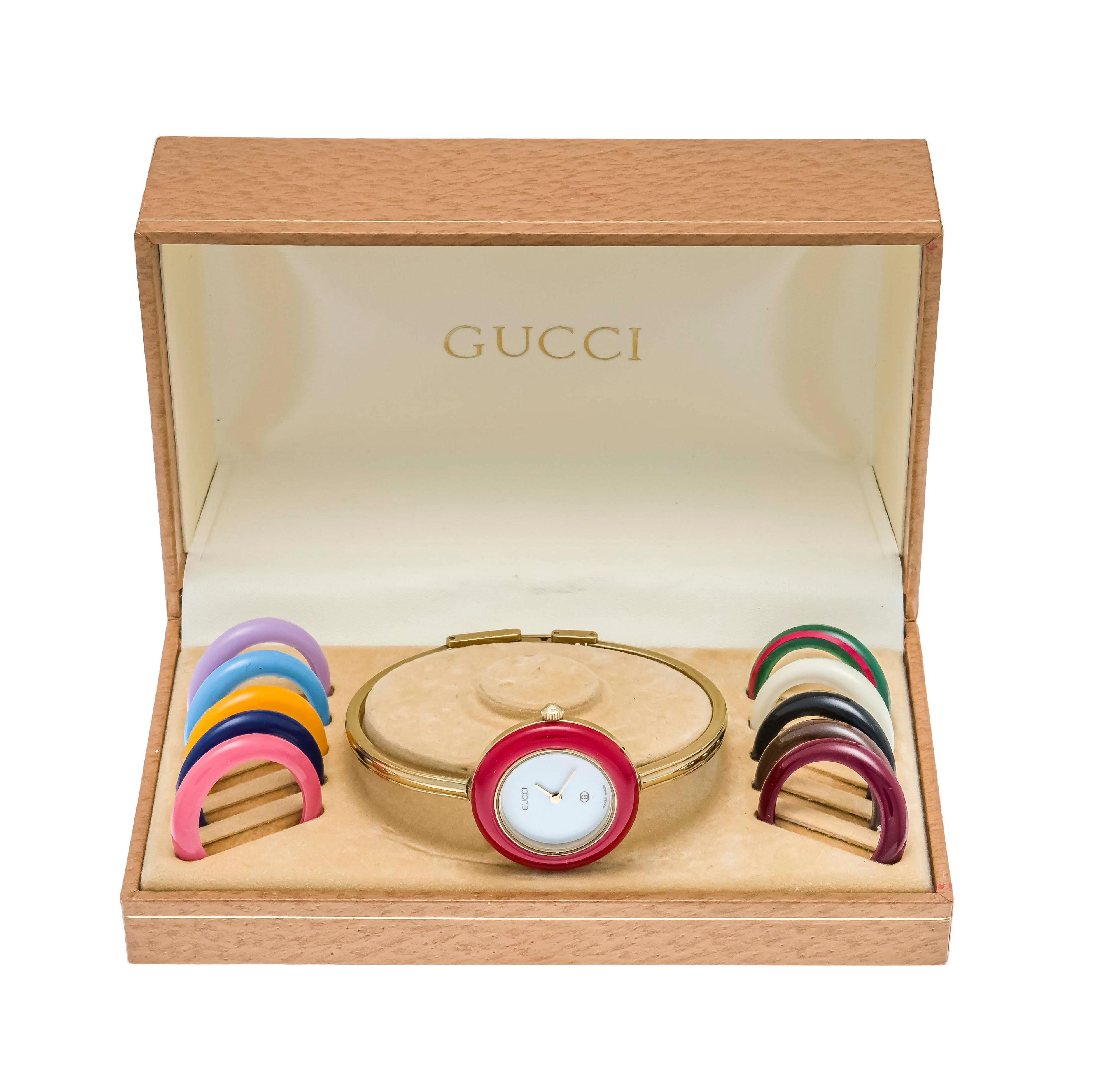 Gucci, Damenquarzuhr, Ref. 1100L