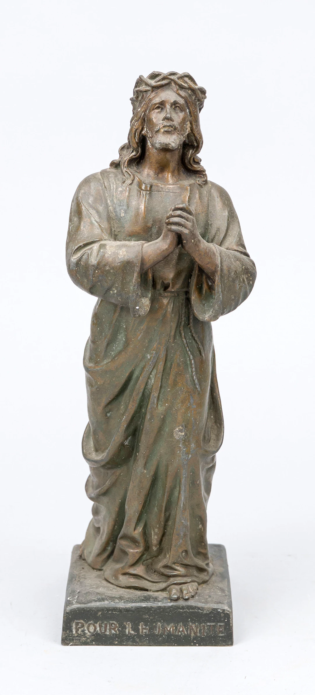 Christus mit Dornenkrone, betend