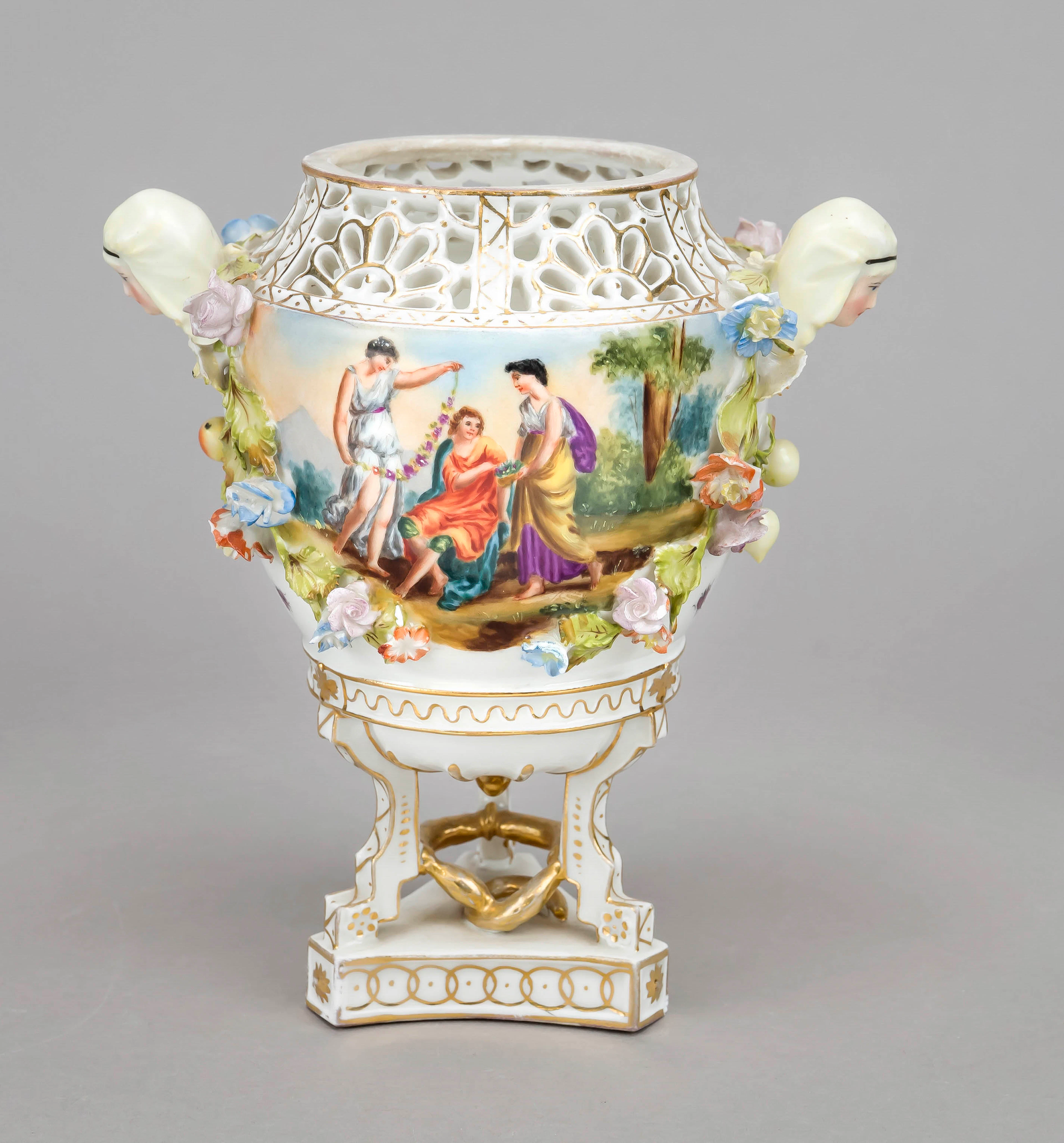 Potpourri Vase, Potschappel von C