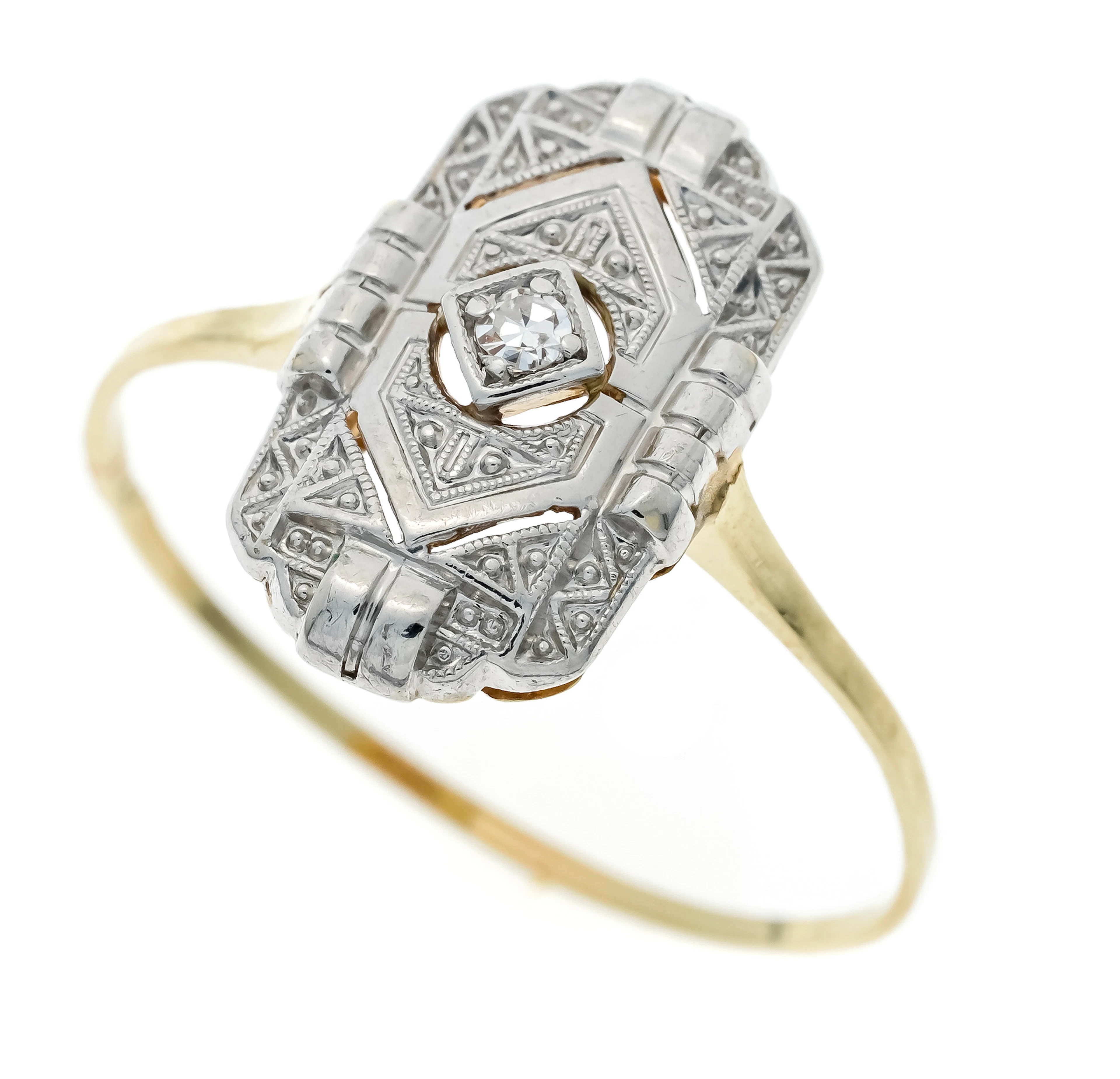 Diamant-Ring GG/WG 585/000 ungest