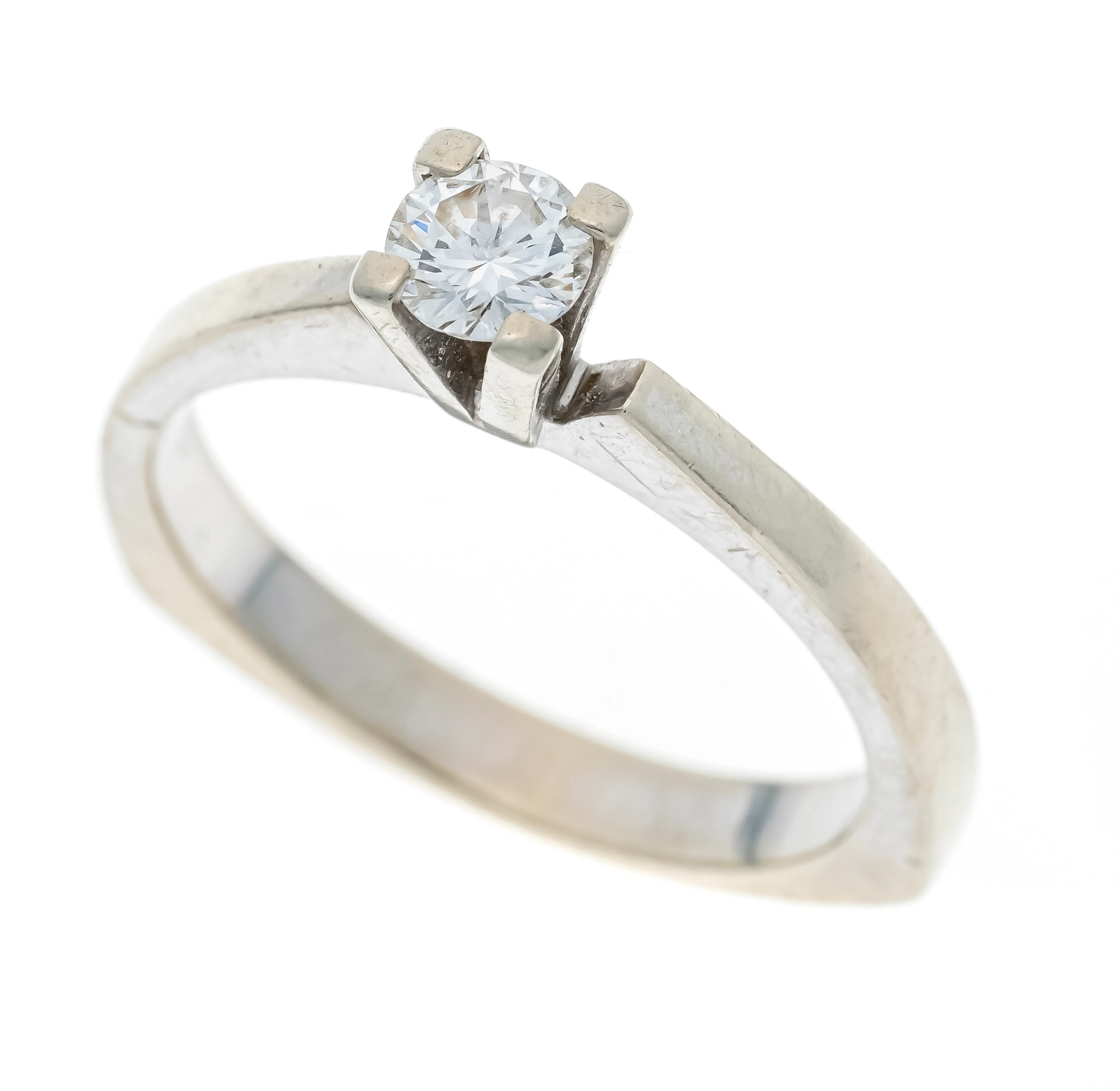Solitär Brillant-Ring WG 750/000