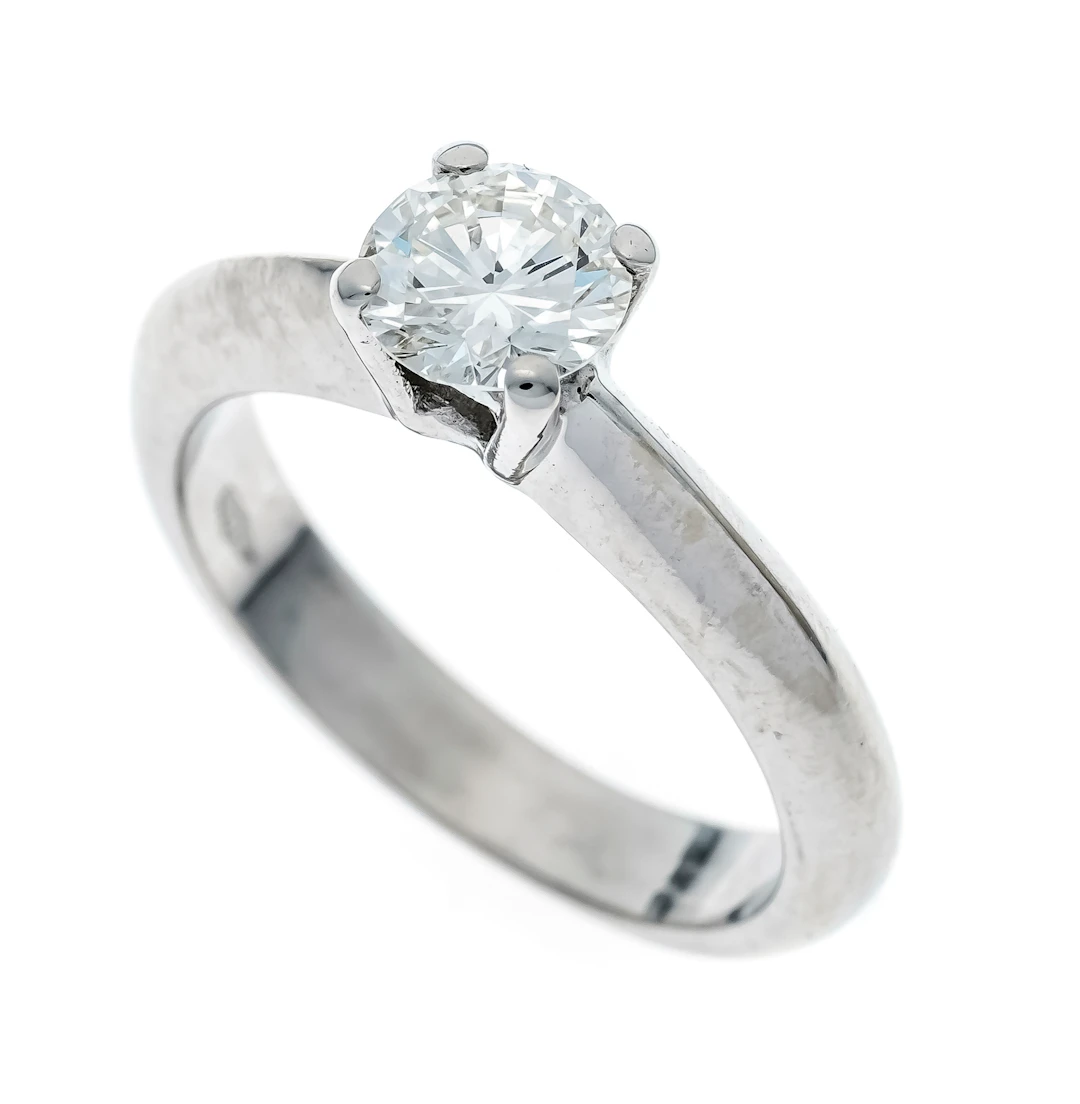 Solitär Brillant-Ring WG 750/000