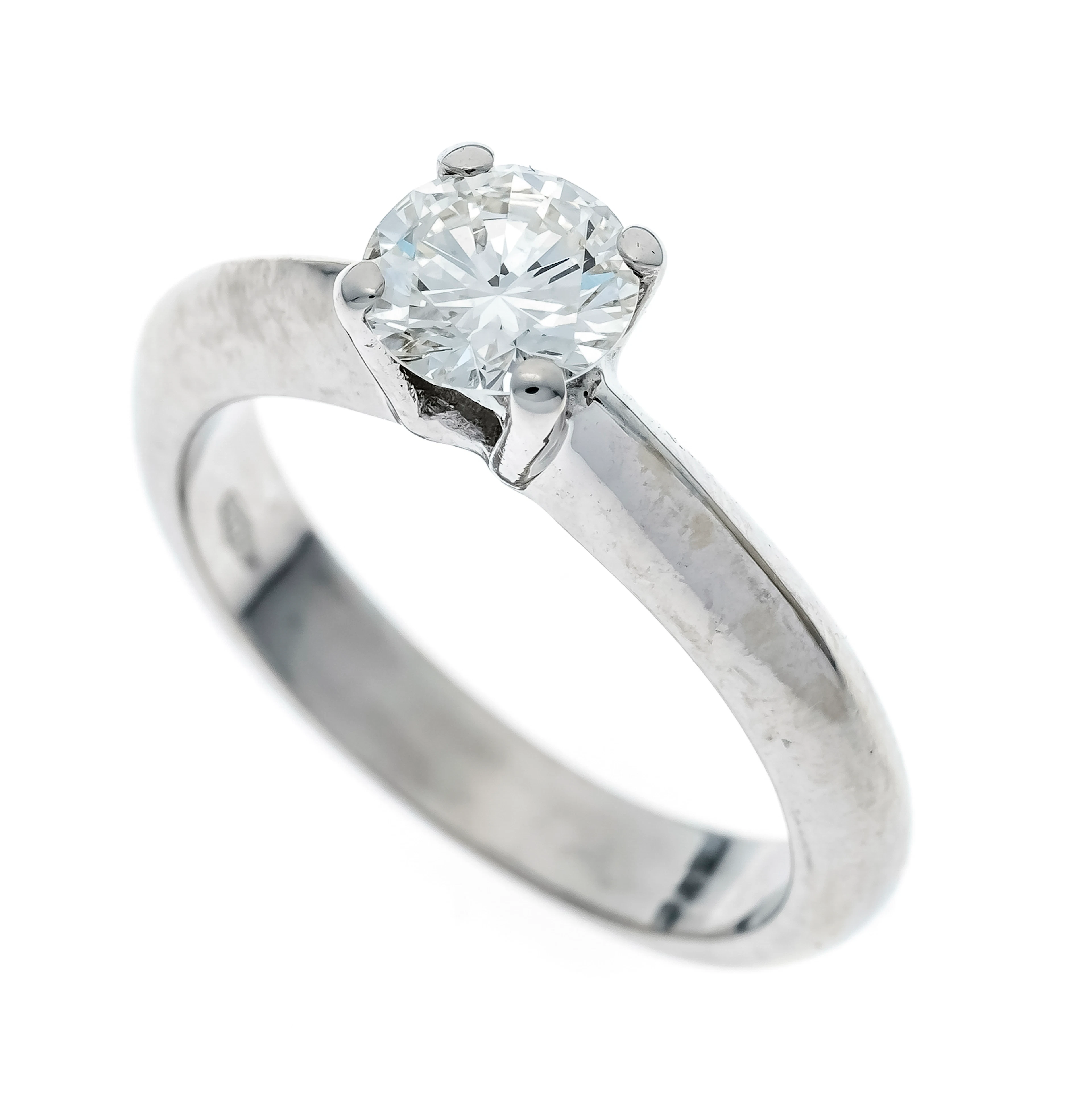Solitär Brillant-Ring WG 750/000