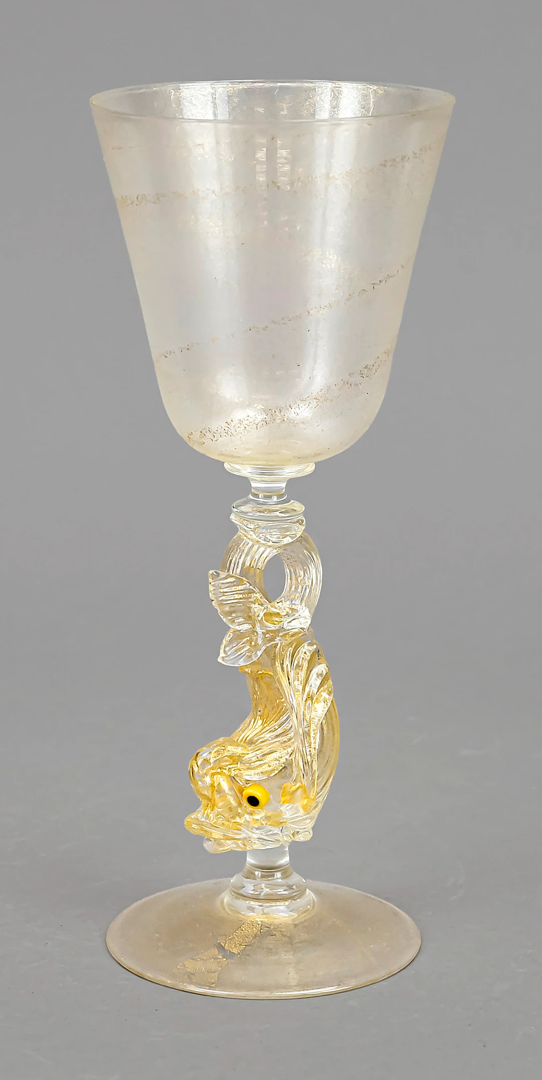 Kelchglas, 20. Jh., wohl Murano