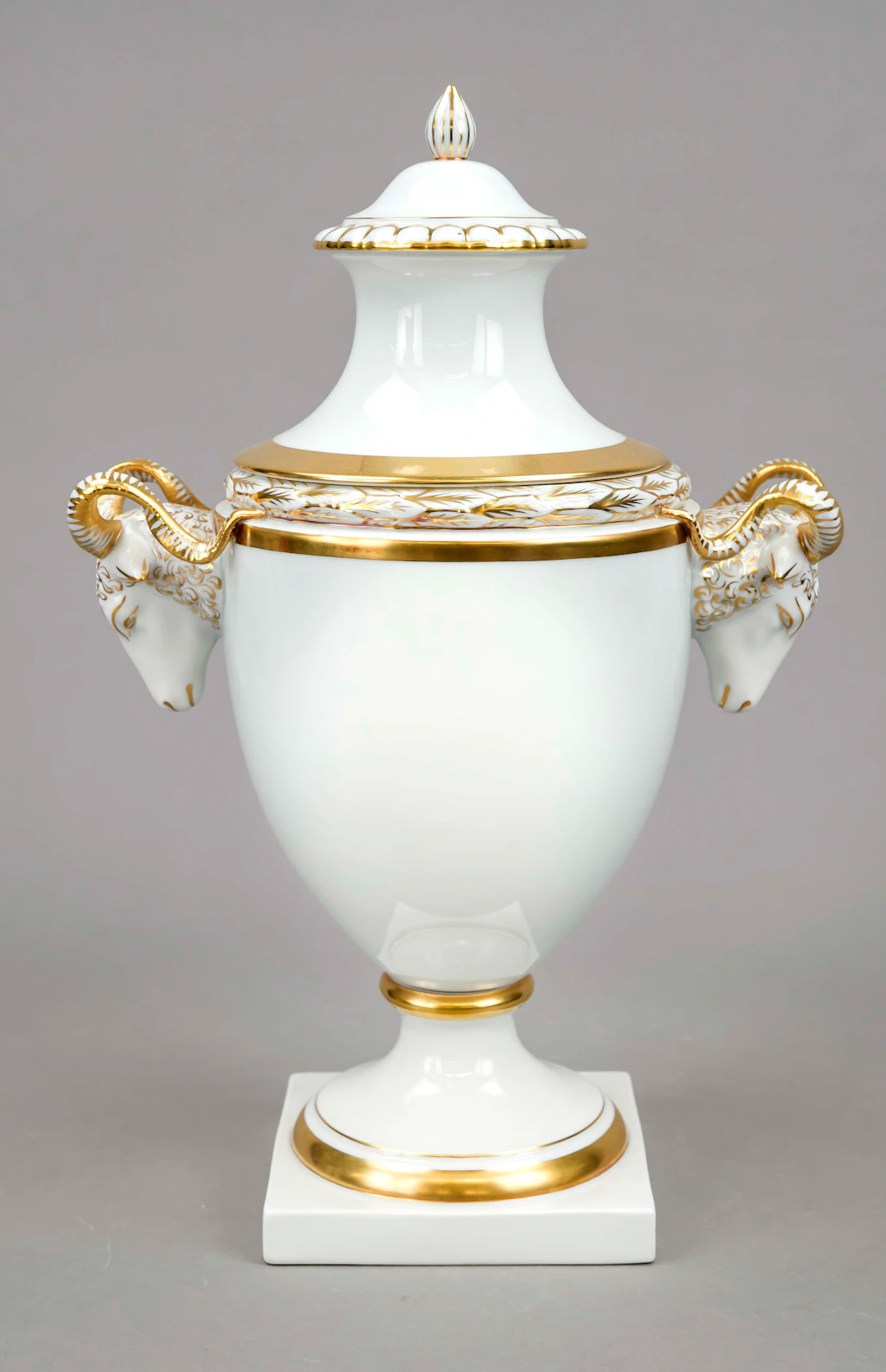 Widderkopfvase, Fürstenberg, 20.