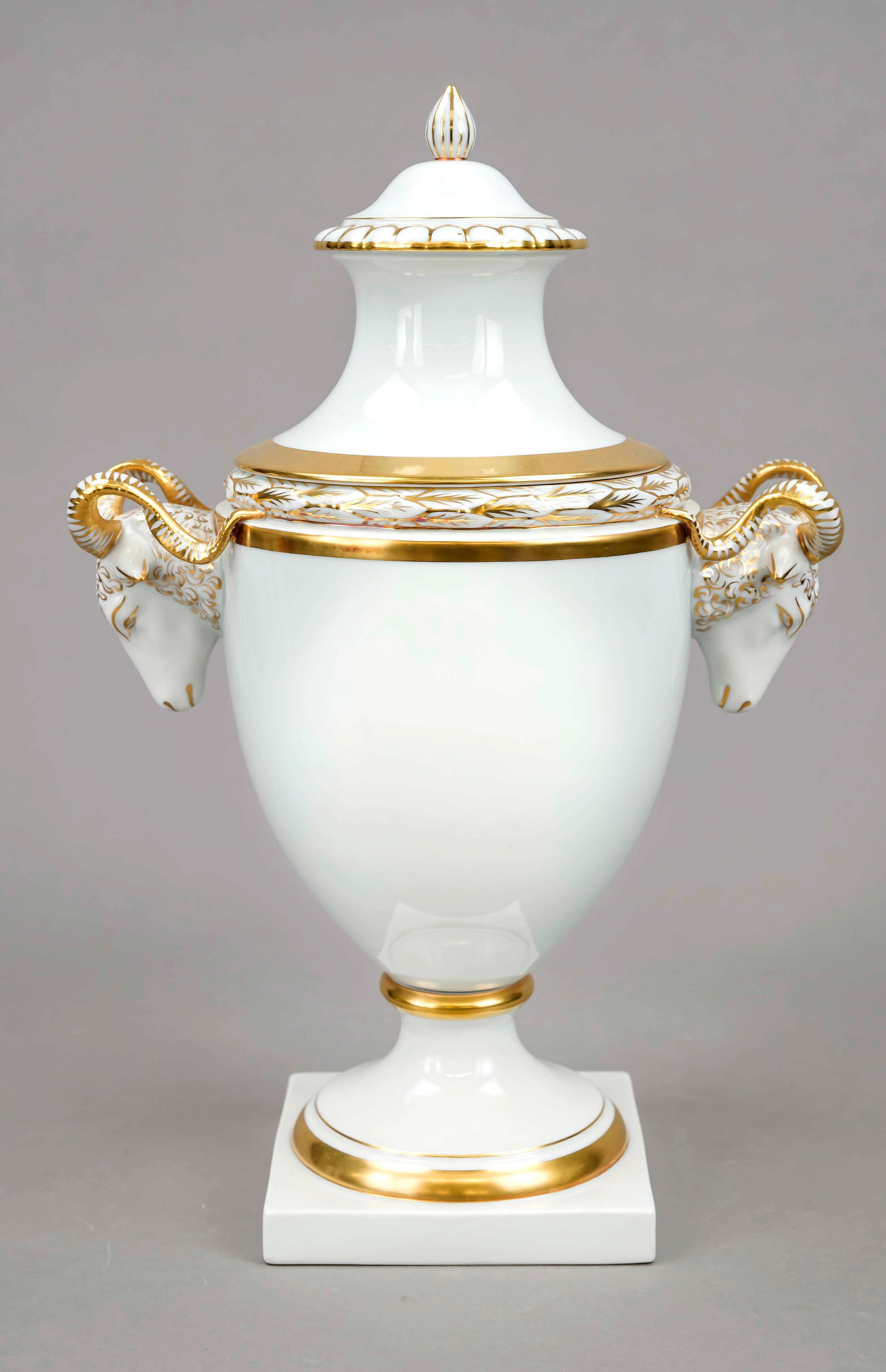 Widderkopfvase, Fürstenberg, 20.