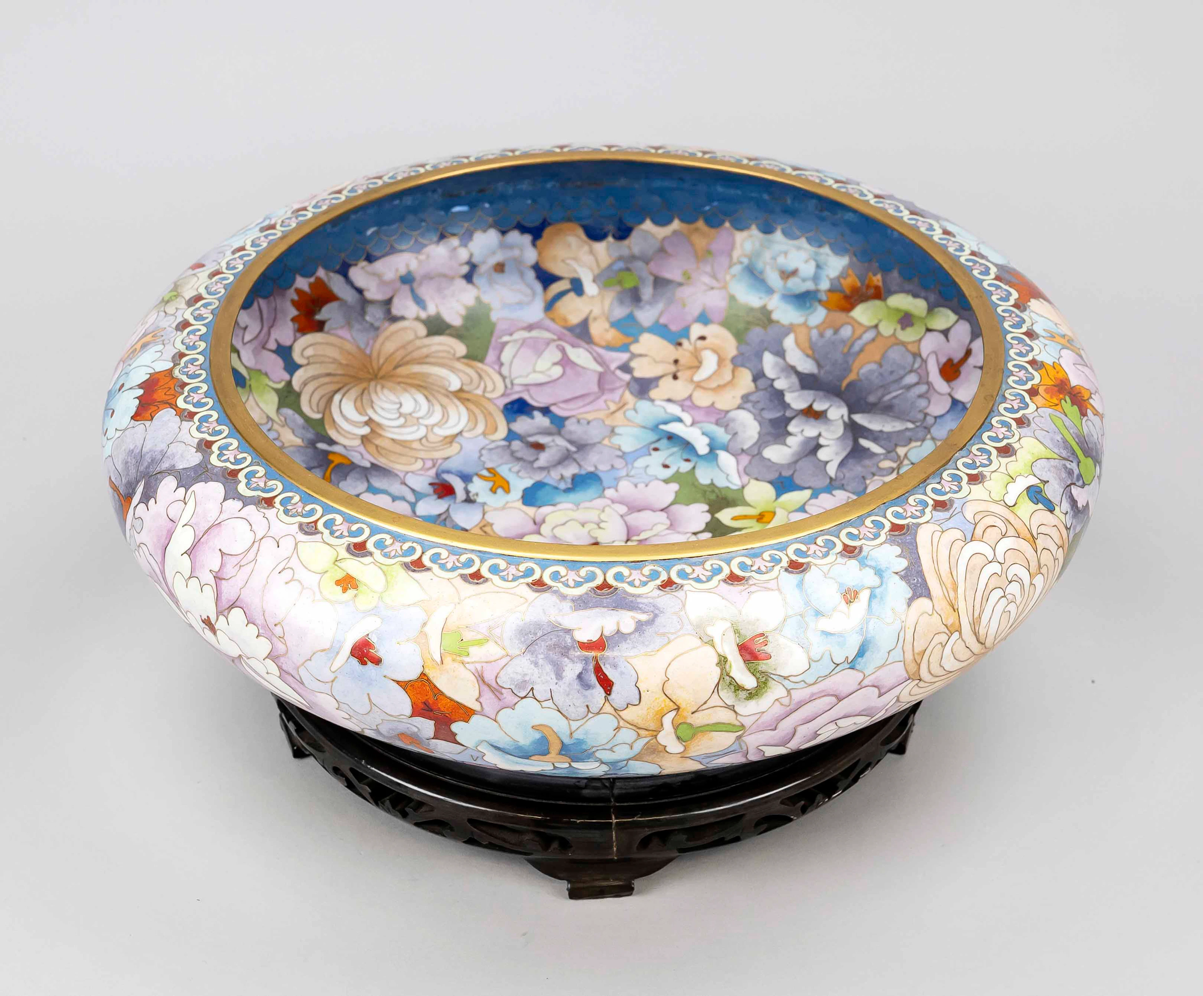 Sehr großer Cloisonné Censer, Chin