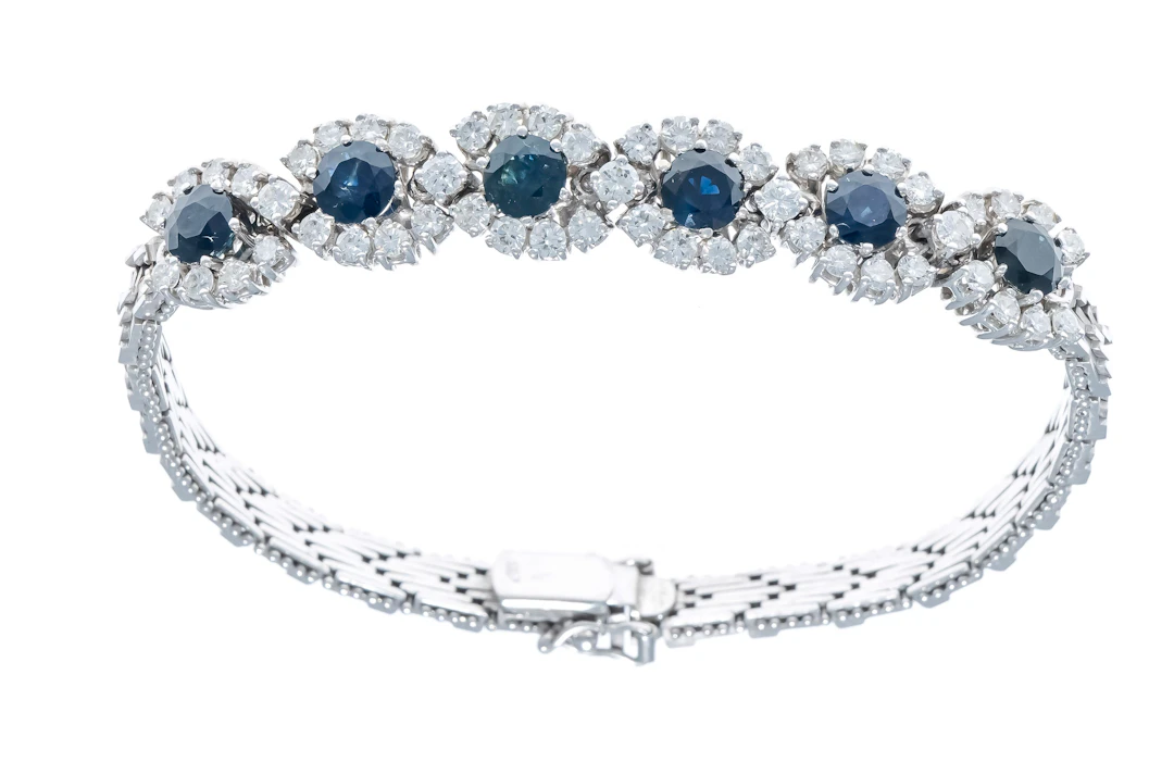 Saphir-Brillant-Armband WG 585/00