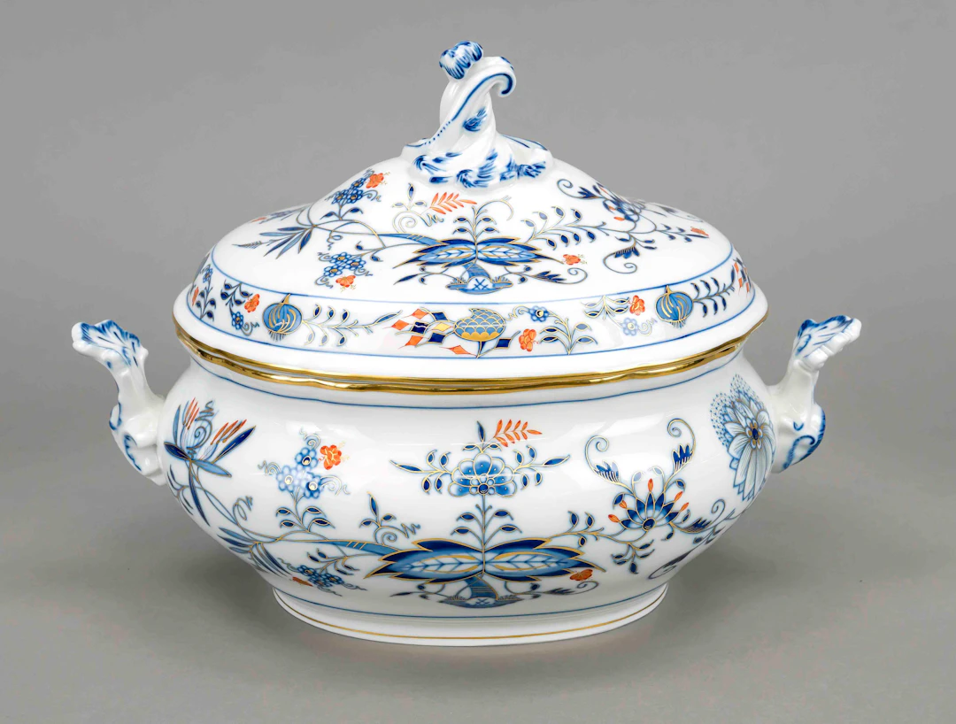 Ovale Terrine, Meissen, 20. Jh.