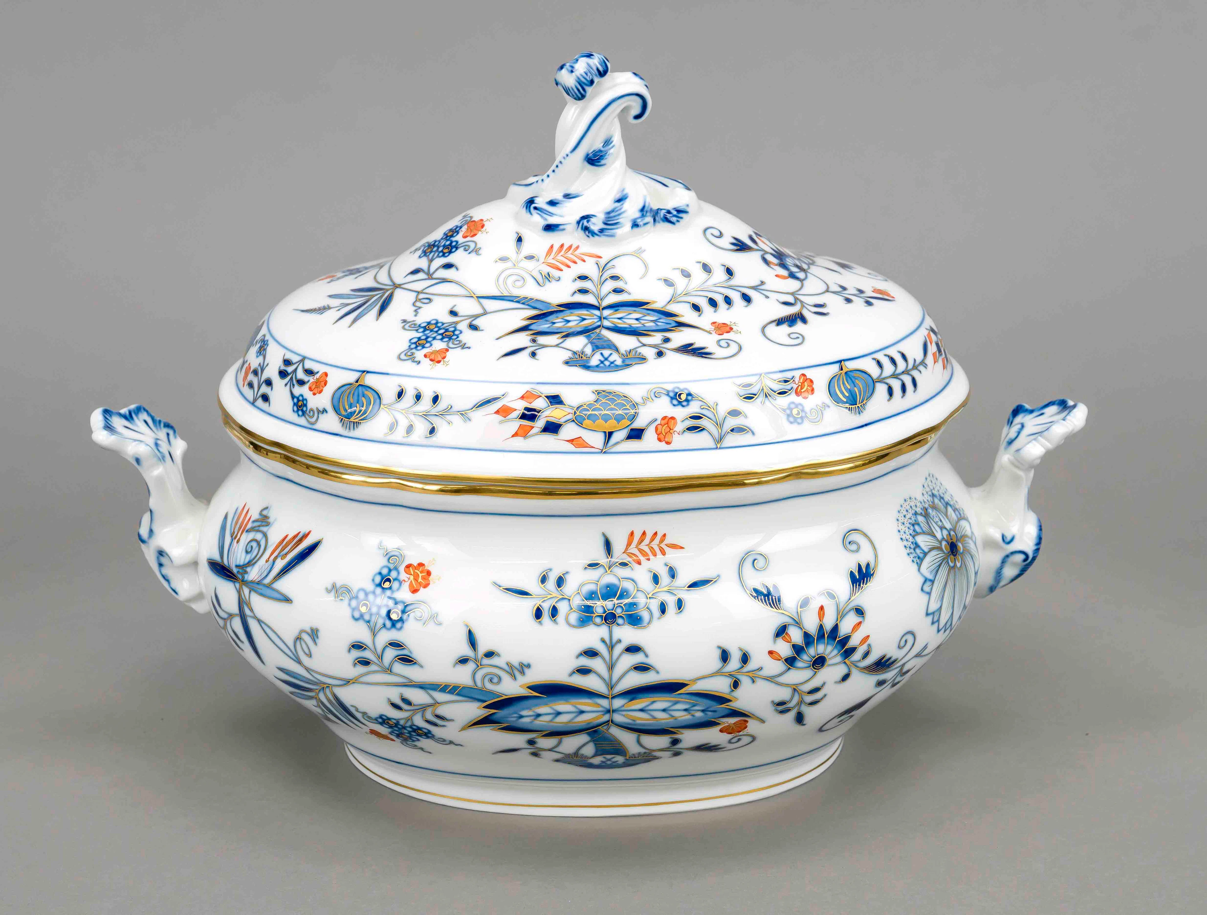 Ovale Terrine, Meissen, 20. Jh.