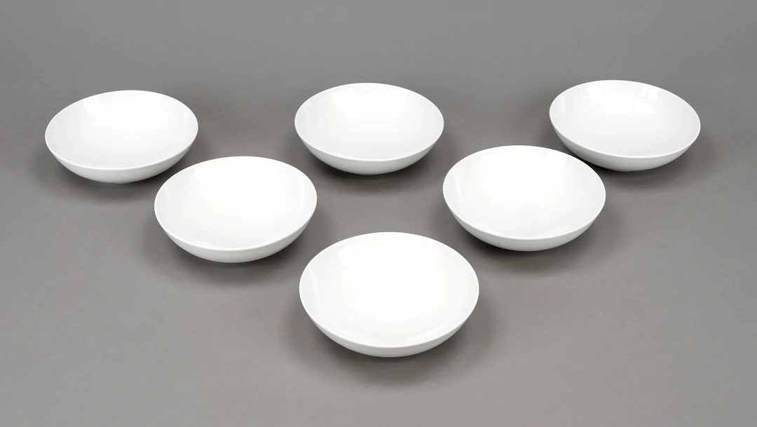 Sechs Dessertschalen, KPM Berlin