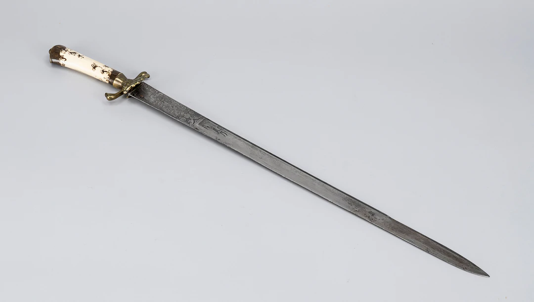 Hirschfänger, Deutschland um 1700
