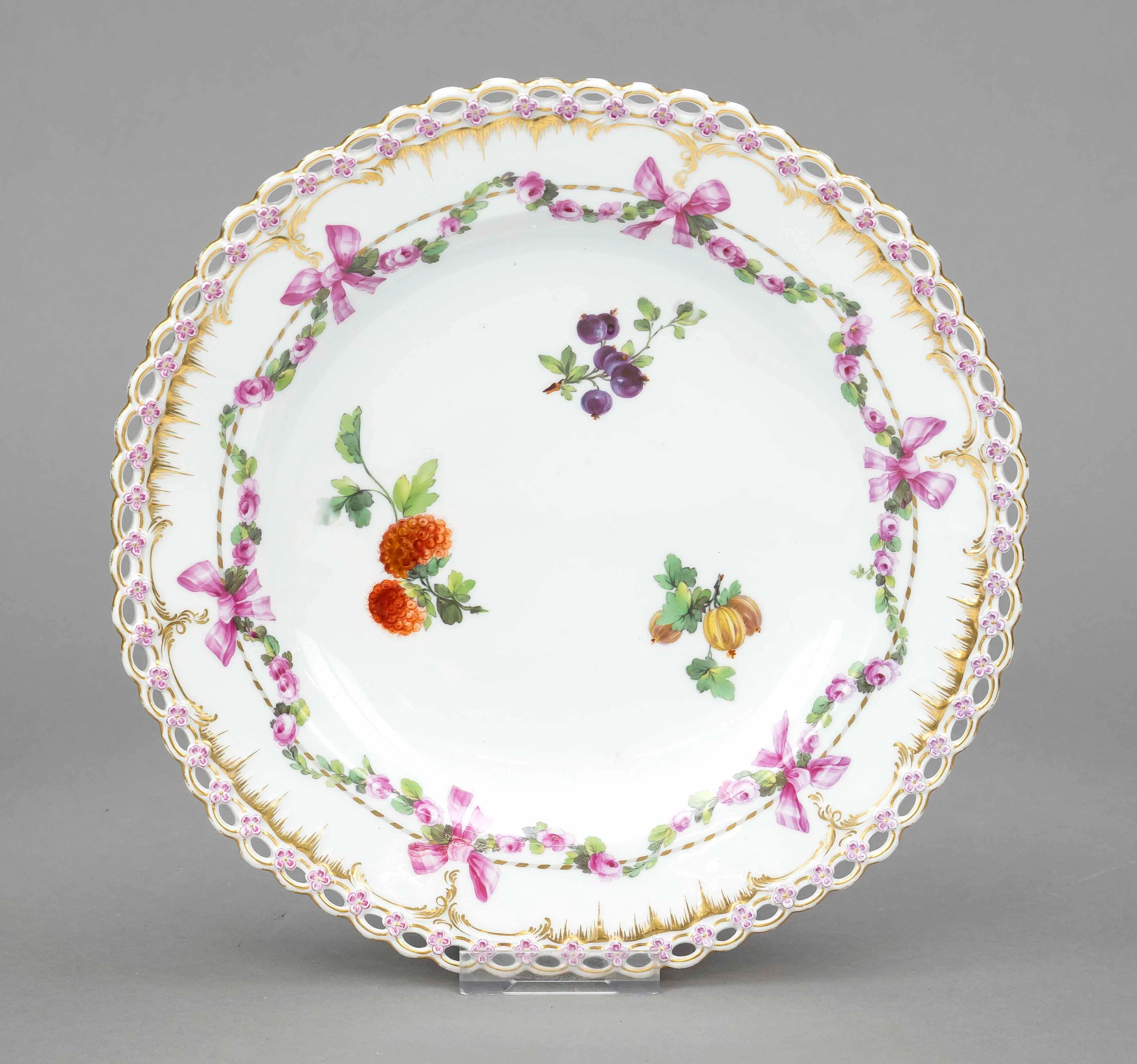 Dessertteller, KPM Berlin, um 1775