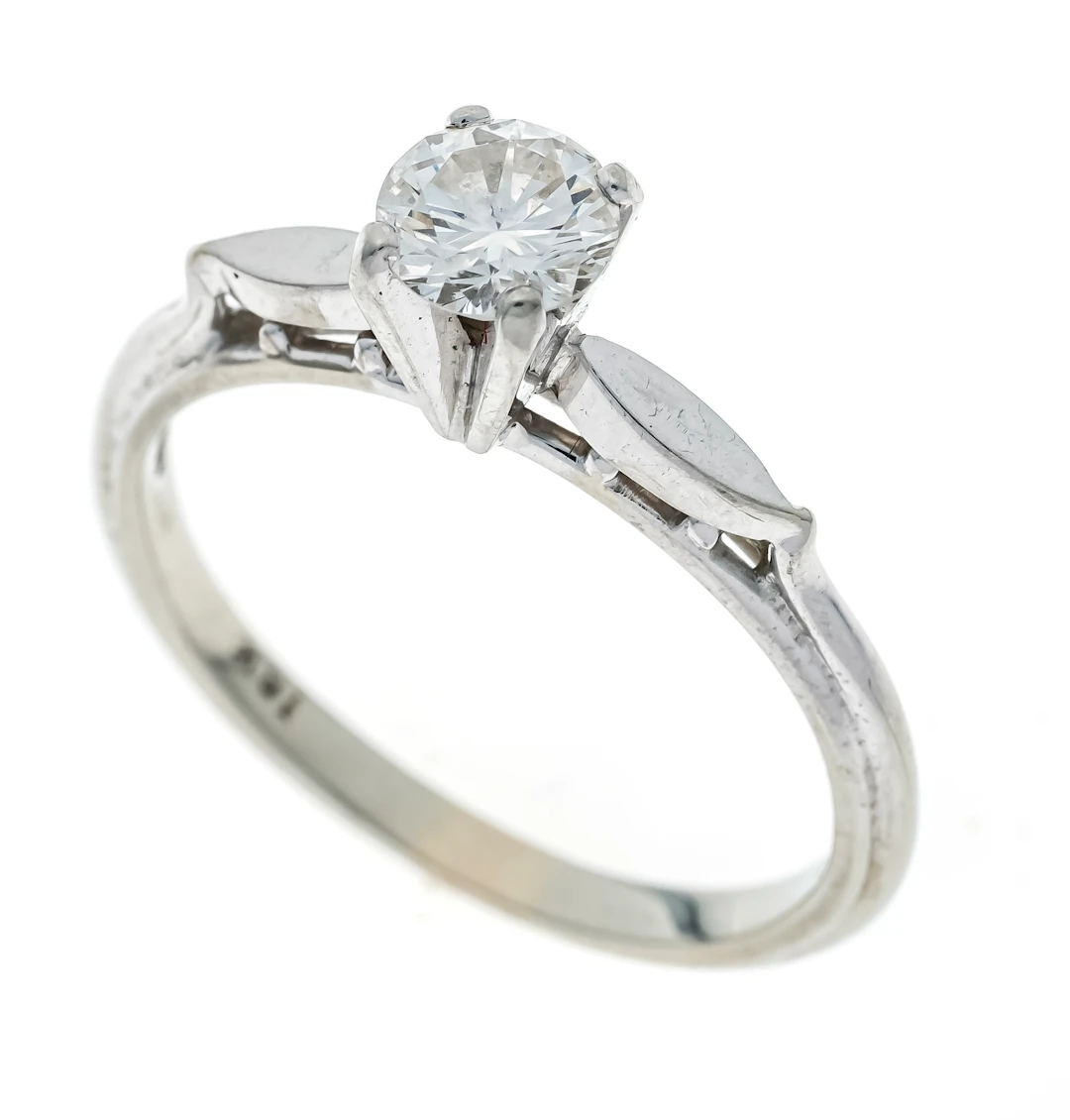 Solitär Brillant-Ring WG 750/000