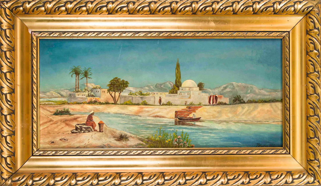 Sign. Beggrow, Orientalist um 193