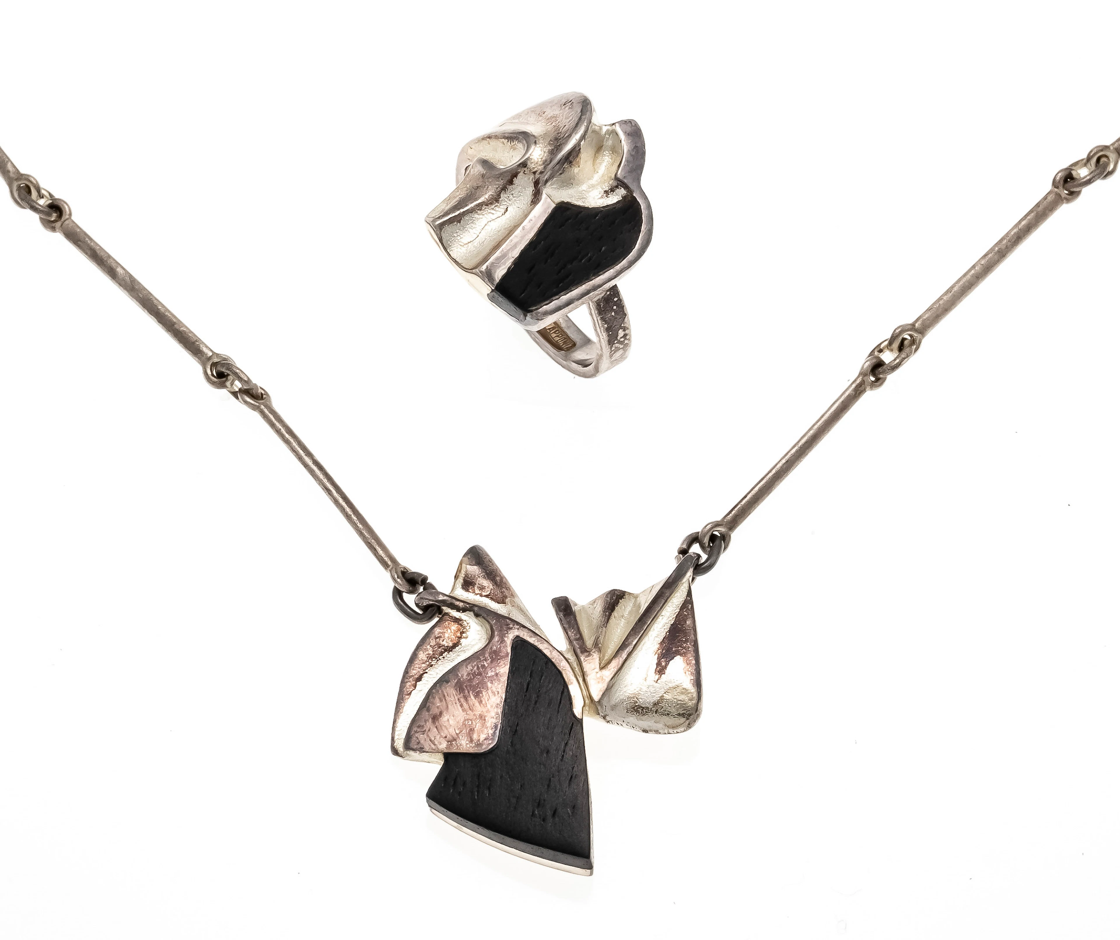 2-teiliges Lapponia-Set Silber 925