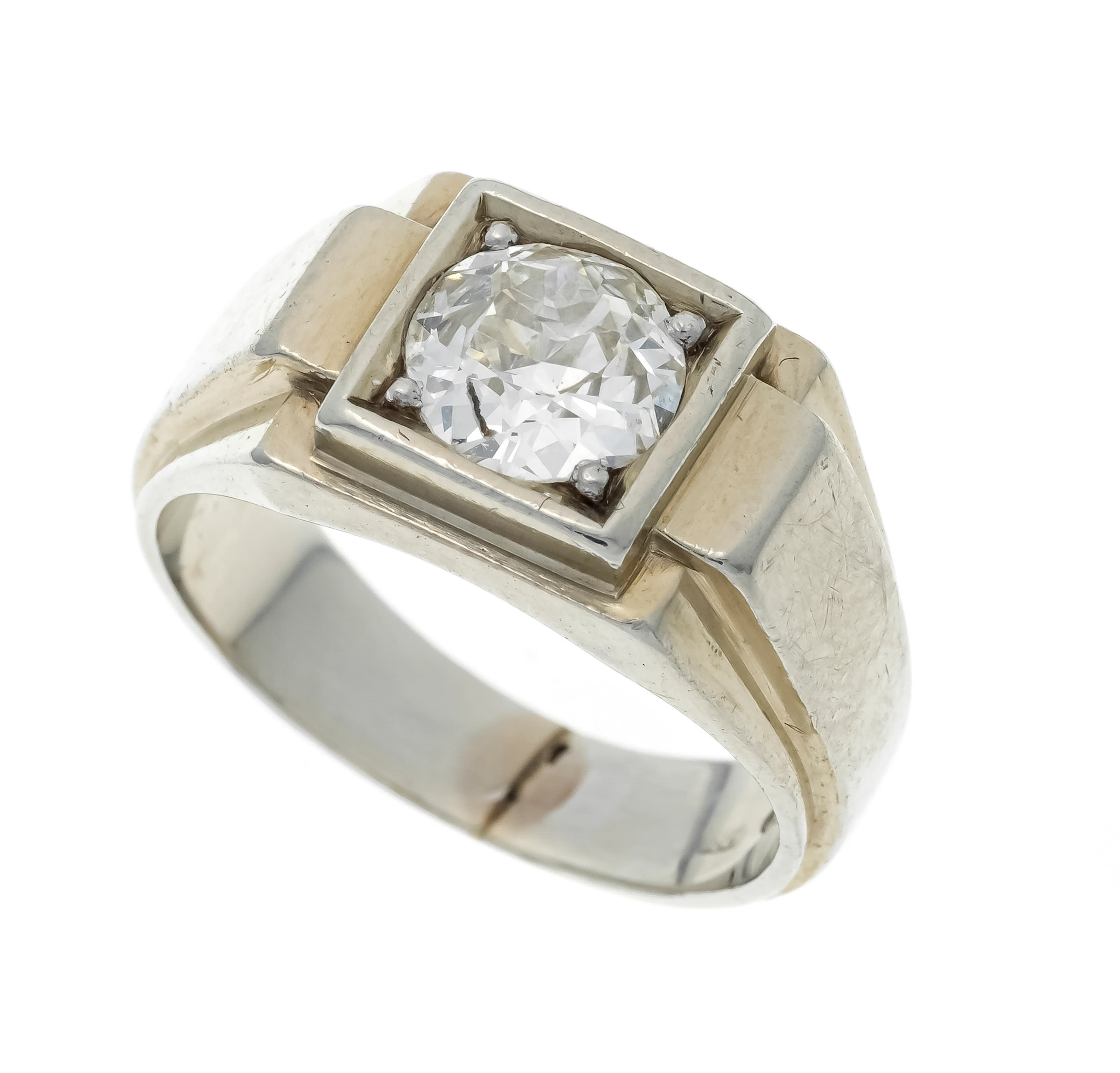Altschliff-Diamant-Ring WG 750/00
