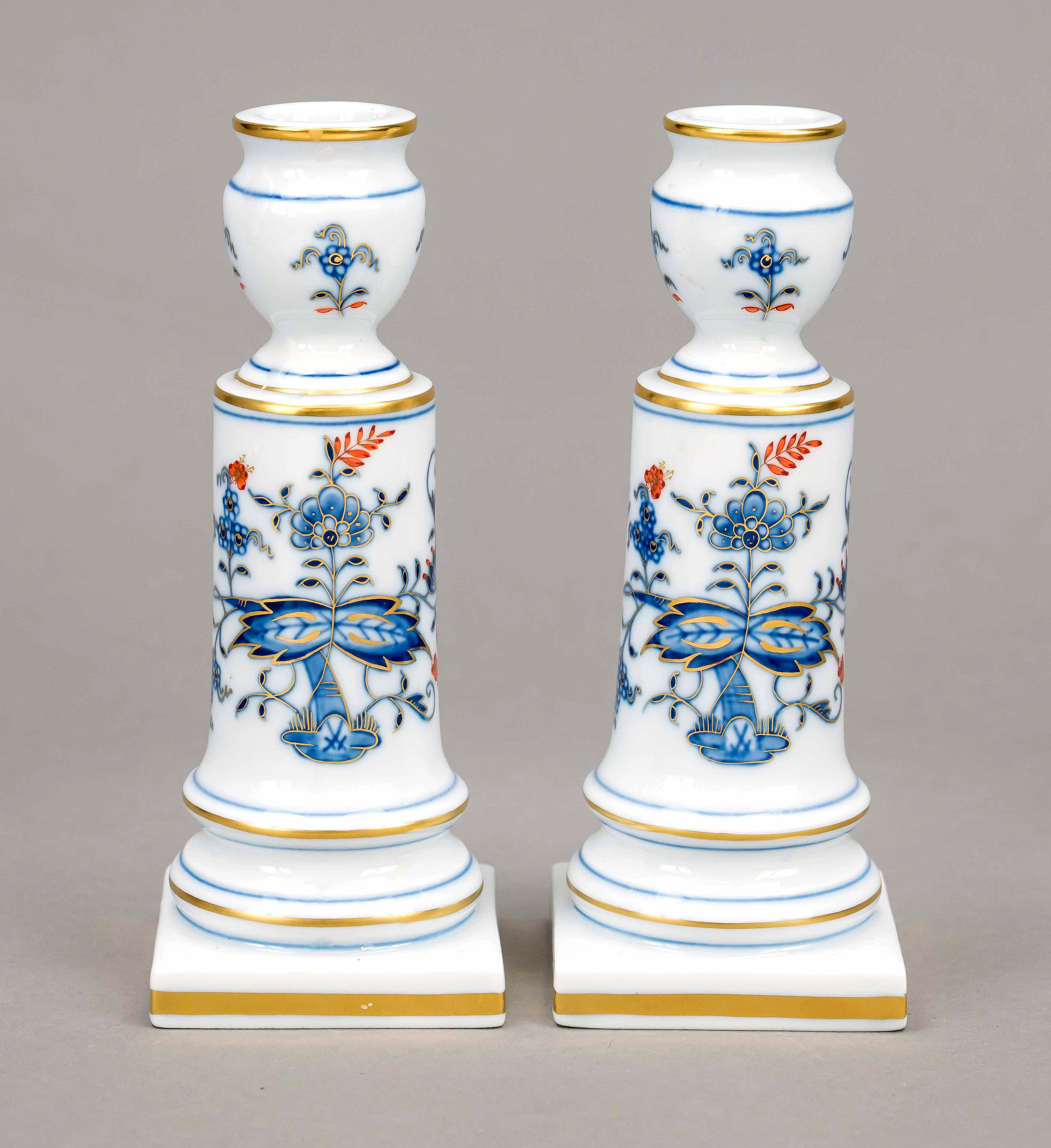 Paar Leuchter, Meissen, 20. Jh.