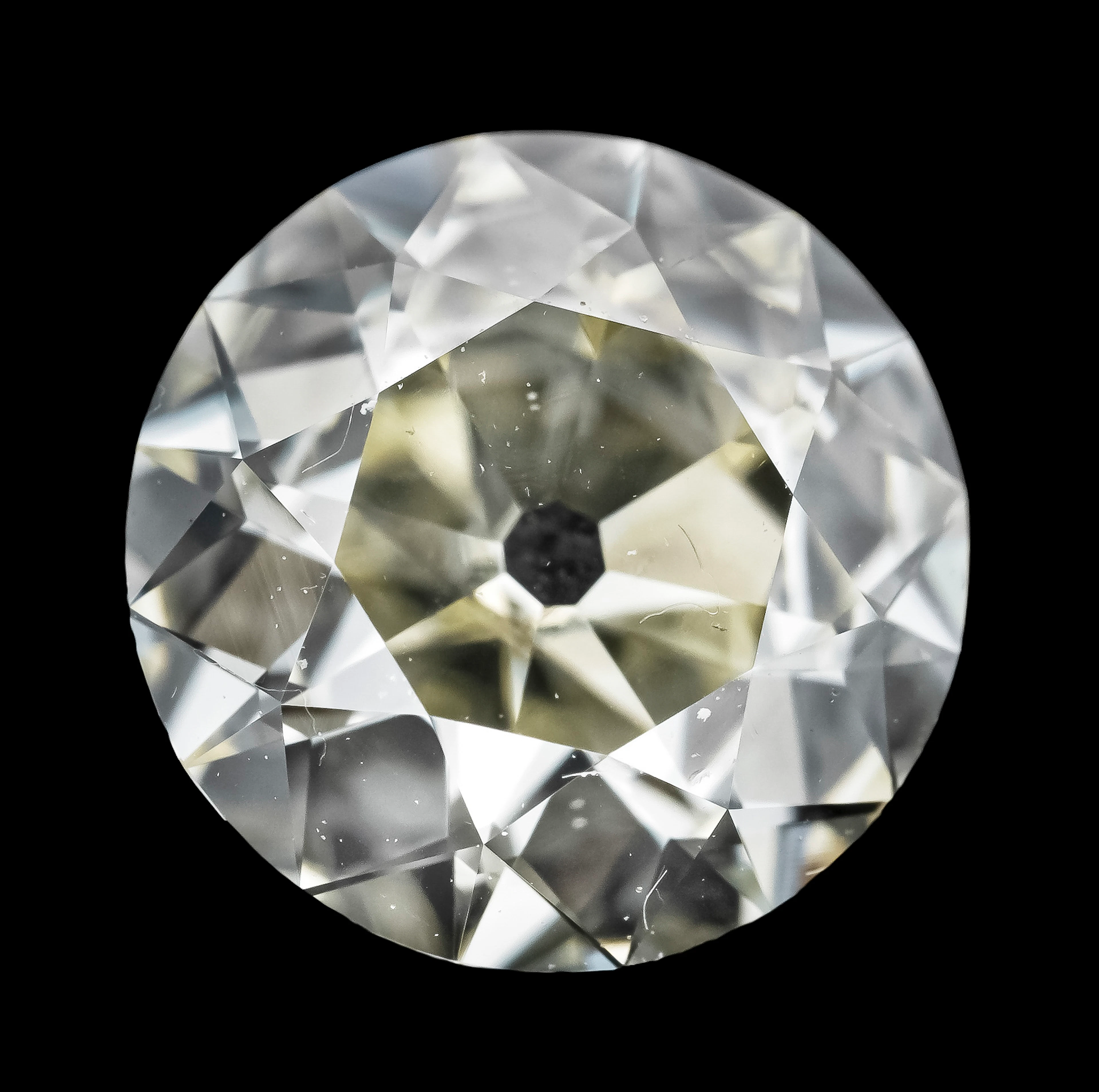 Altschliff-Diamant 1,18 ct Fancy