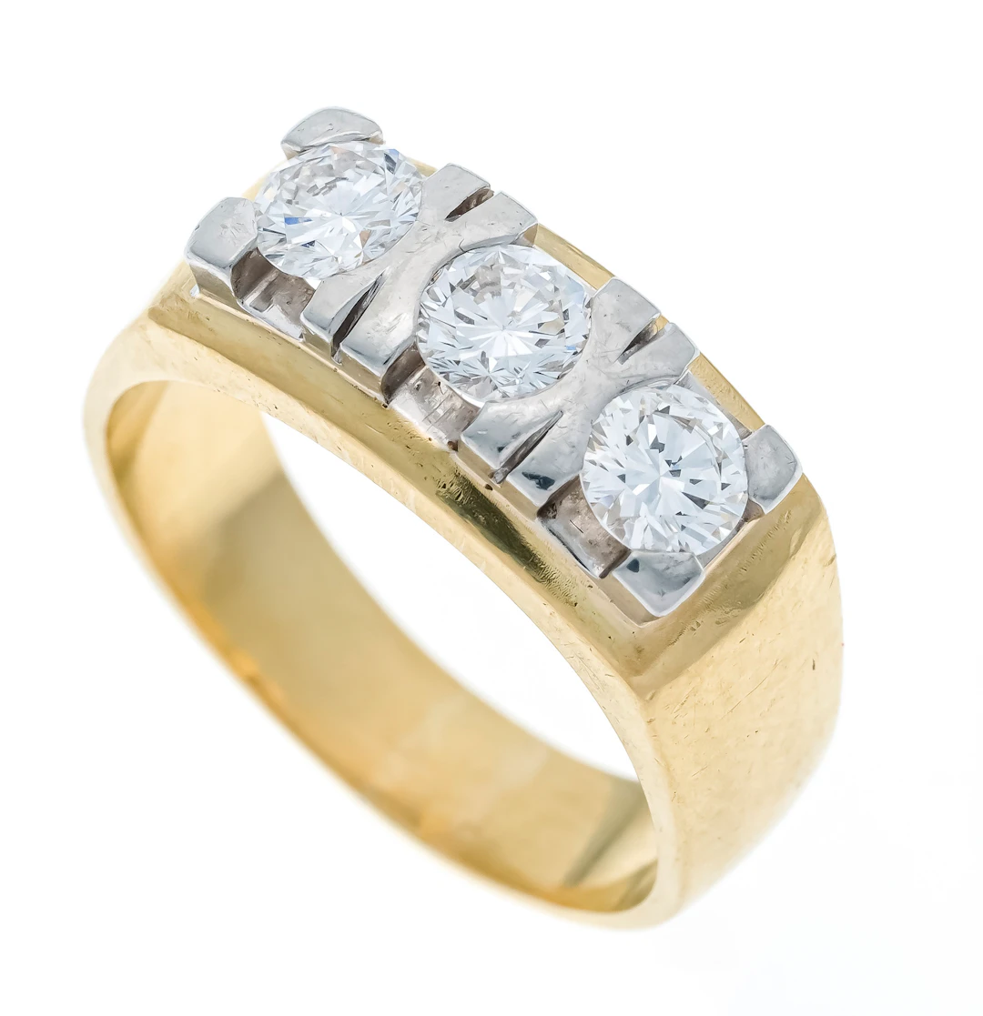 Riviére Brillant-Ring GG/WG 750/0