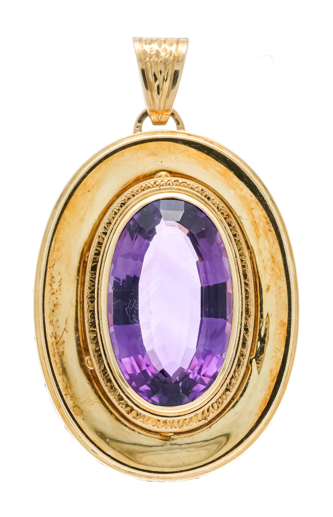 Großer Amethyst-Anhänger GG 585/0