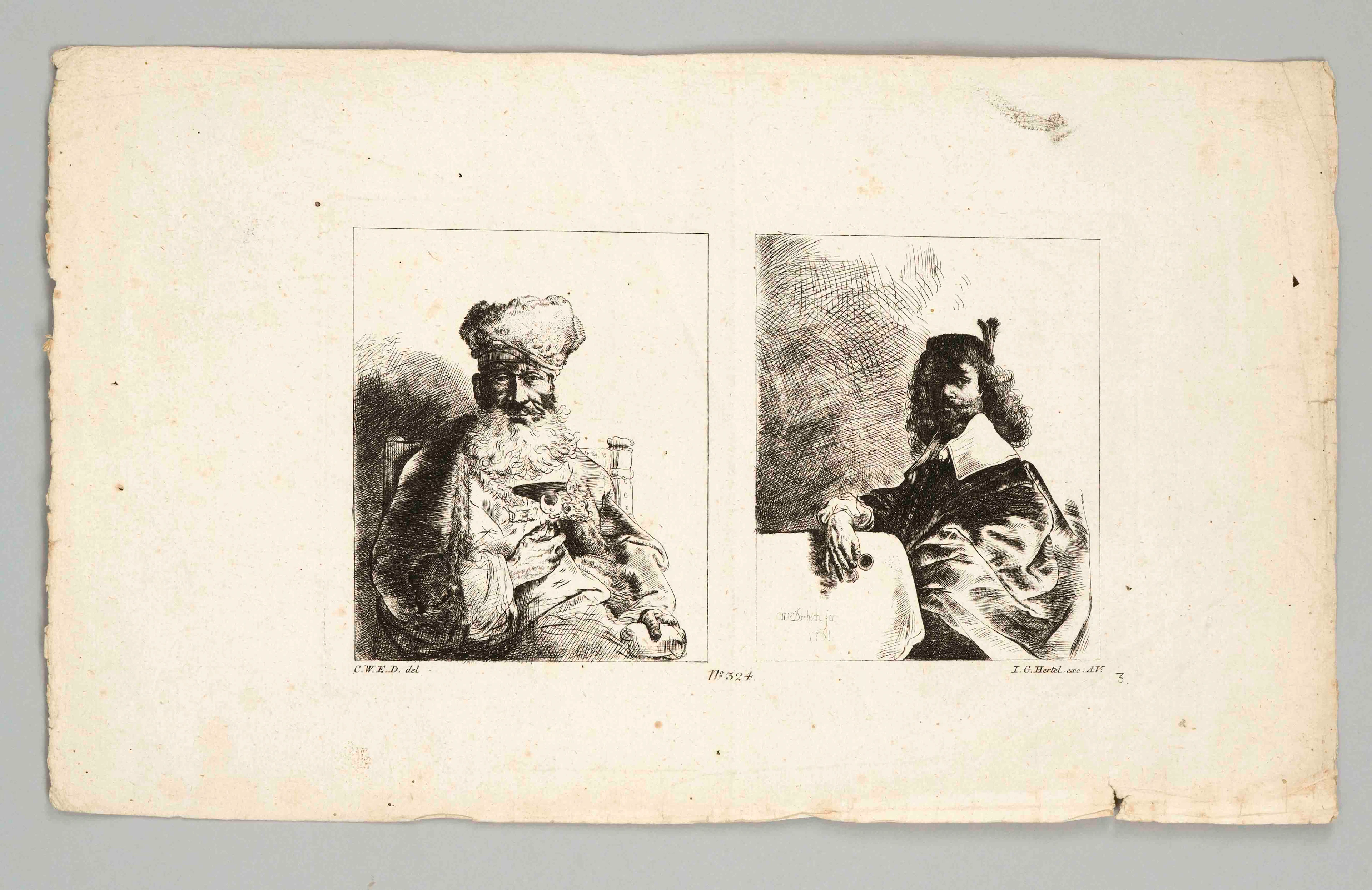 Rembrandt (1606-1669), Kopie nach
