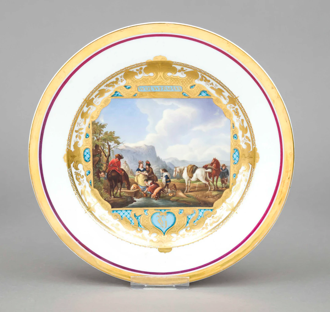 Bildteller, Meissen, Anf. 19. Jh.