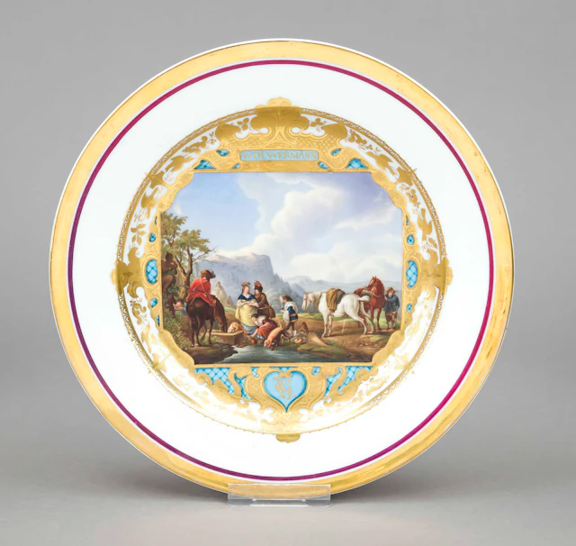 Bildteller, Meissen, Anf. 19. Jh.