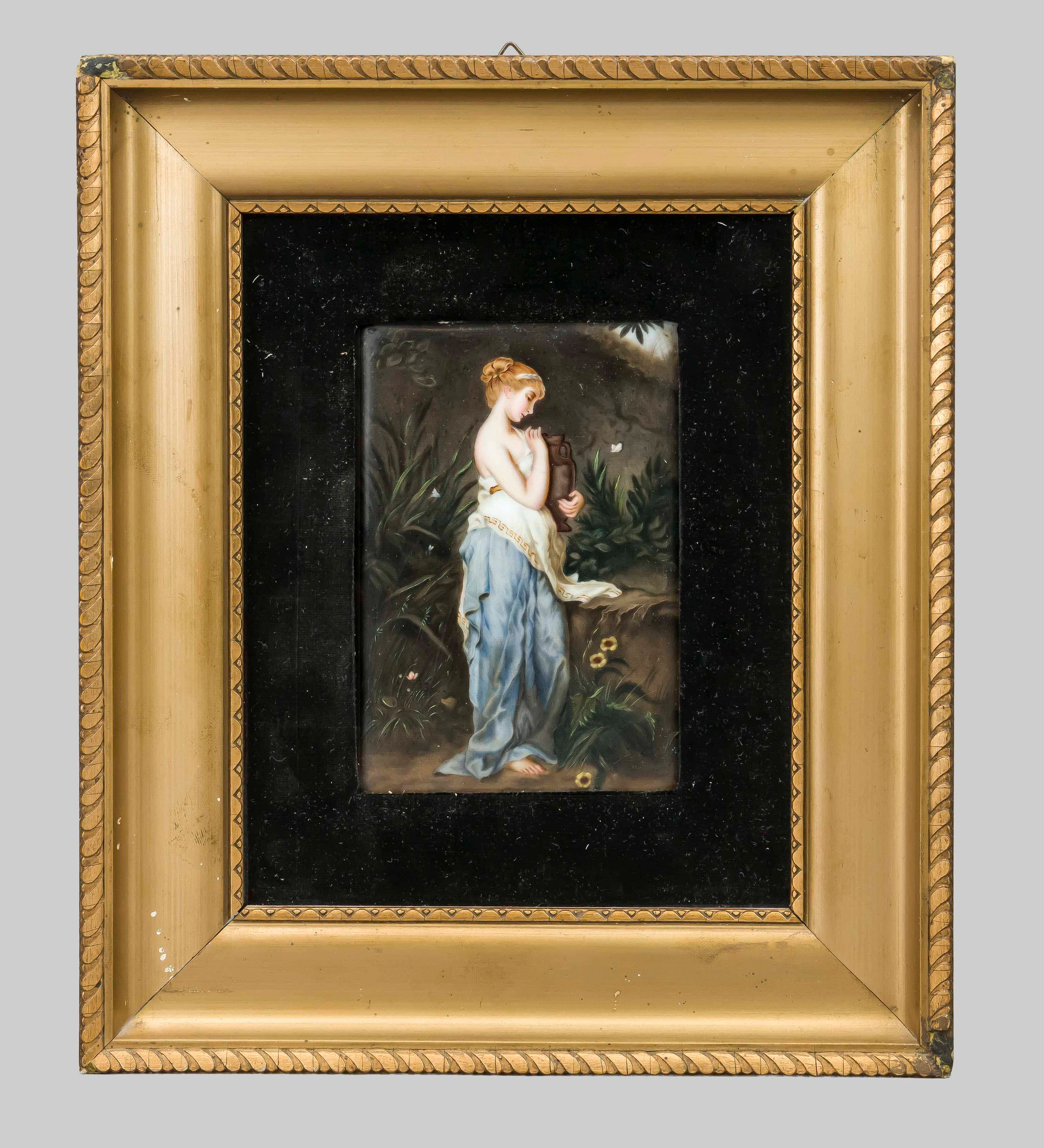 Bildplatte, Psyche mit Urne nach