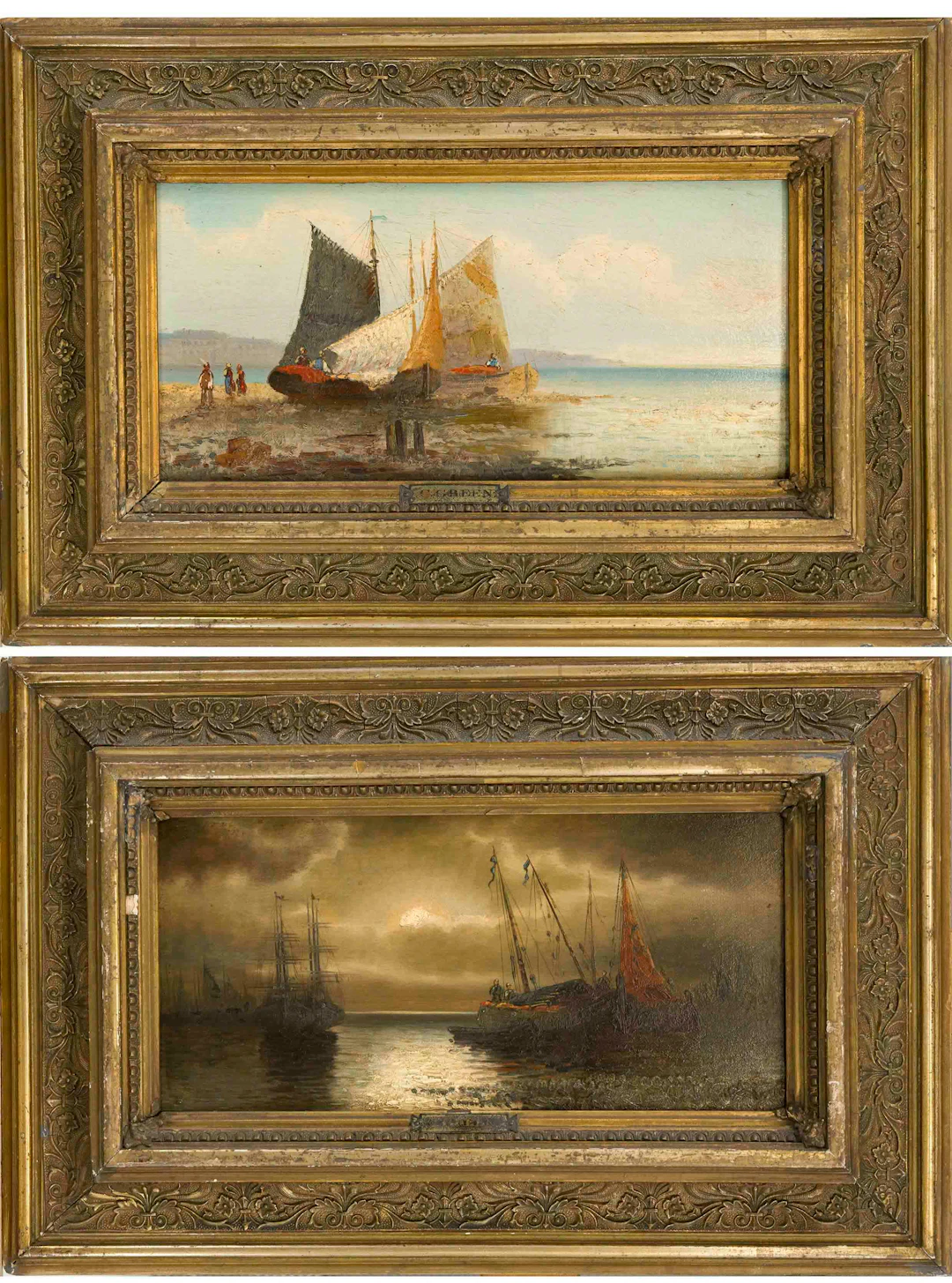 C. Green, britischer Marinemaler