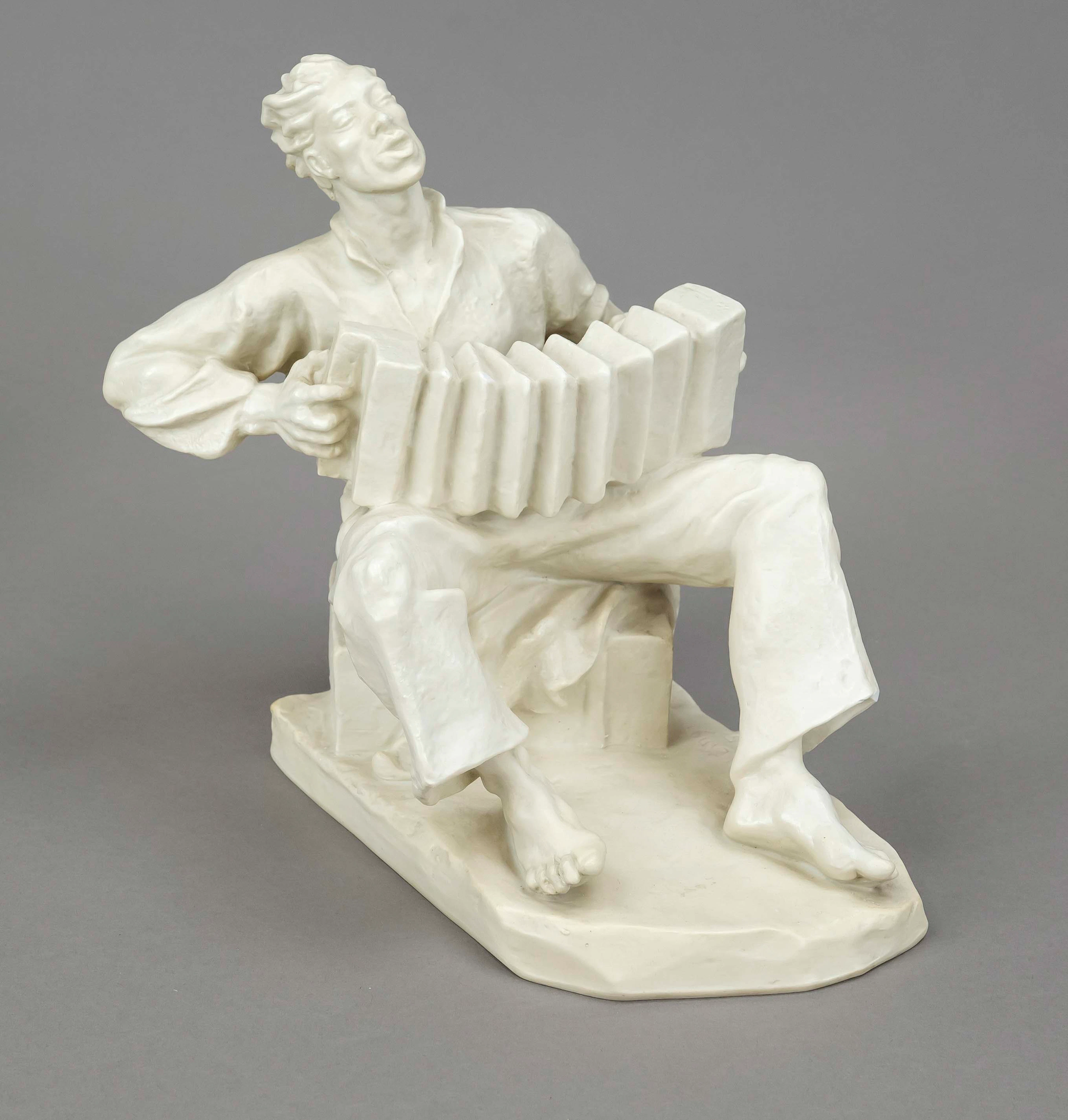 Ziehharmonikaspieler, Rosenthal, W
