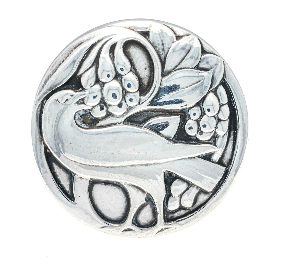 Jugendstil-Brosche Georg Jensen 1