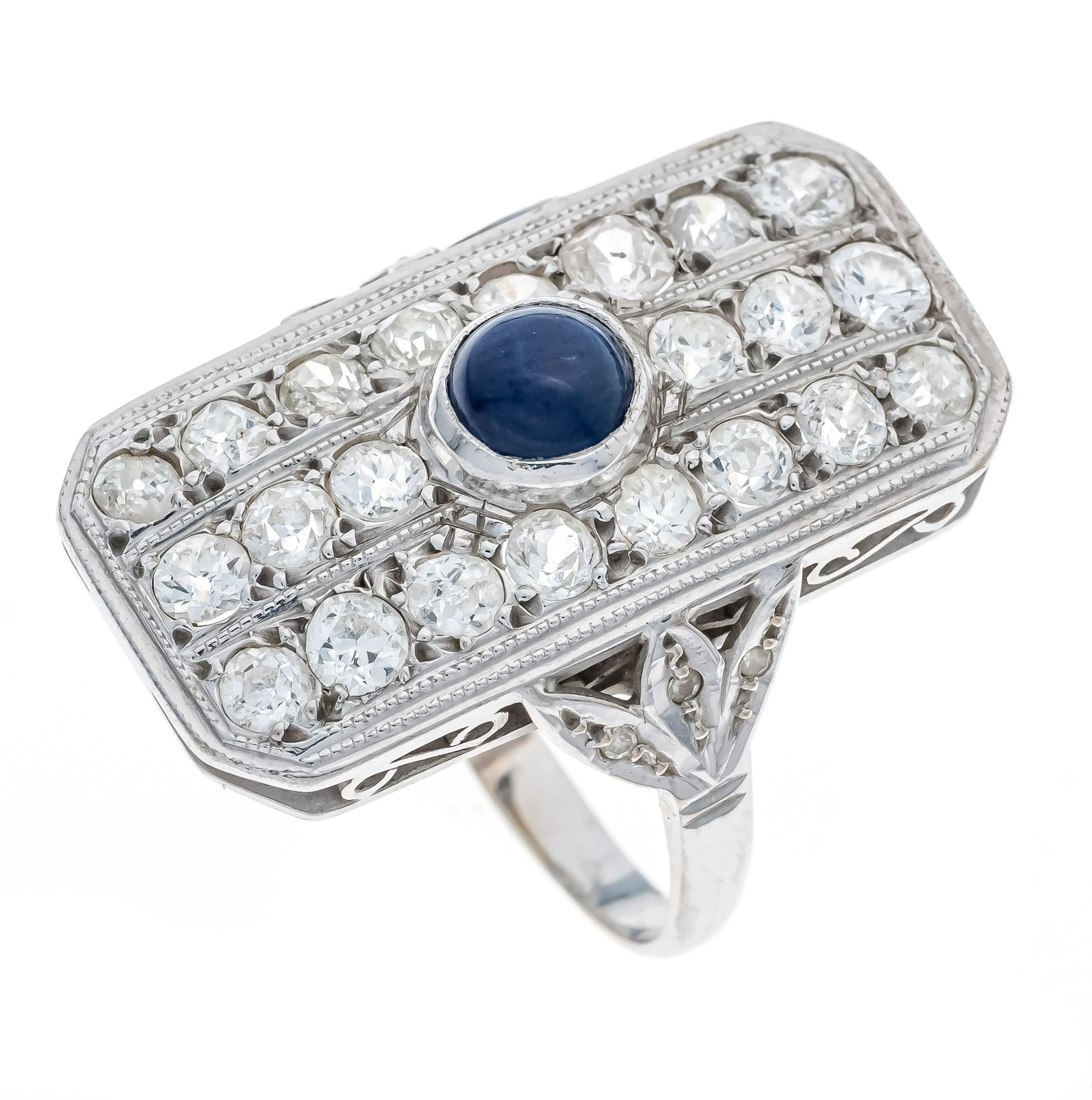 Art Déco-Ring um 1930 WG 585/000
