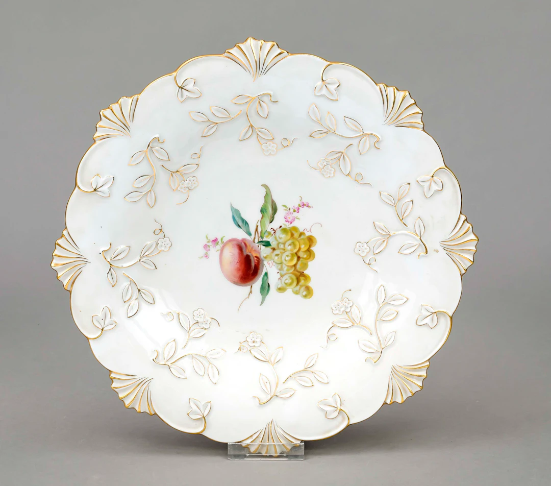 Art déco-Prunkschale, Meissen, Ma