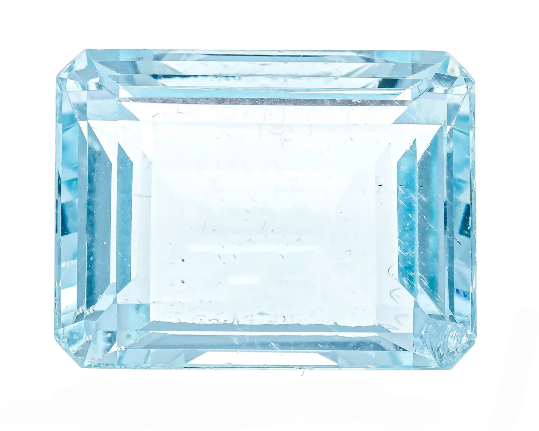 Aquamarin 16,83 ct im Smaragdschl