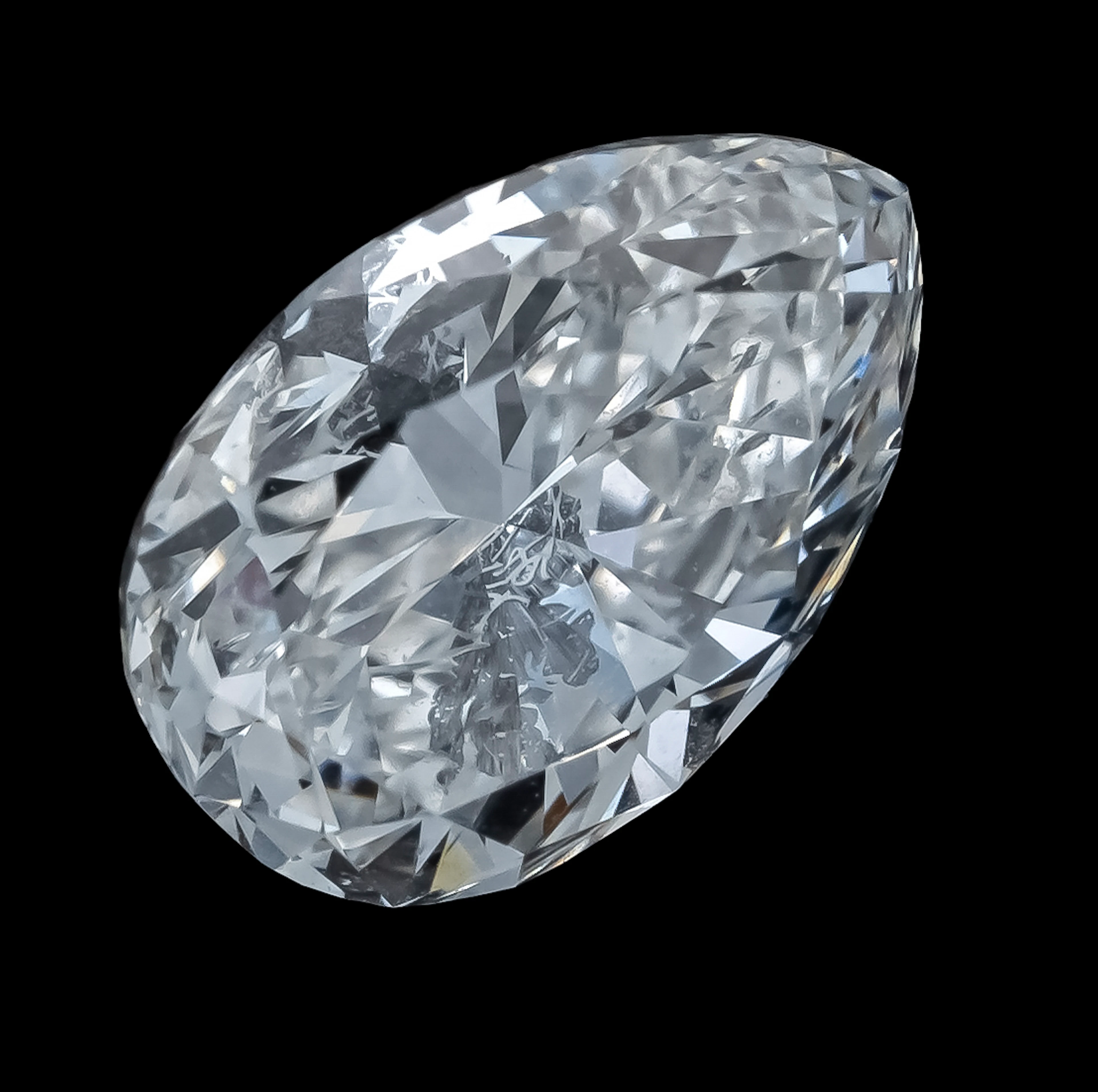 Diamant-Tropfen 1,09 ct Weiß (H)/