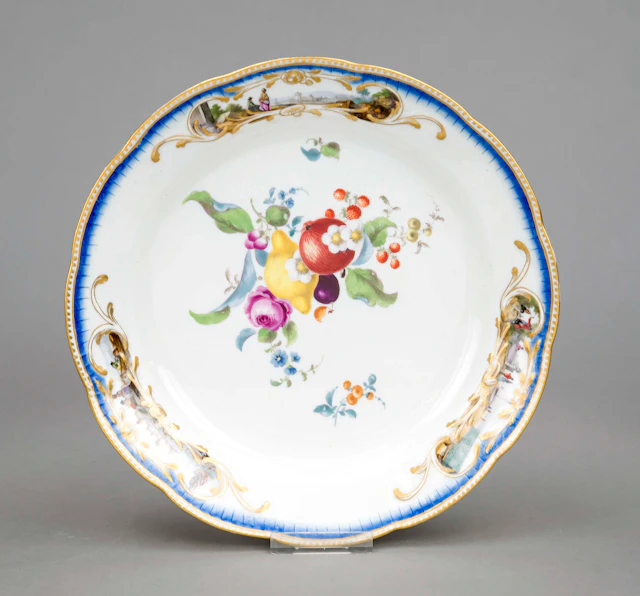 Obstschale, Meissen, Marke 1740-1