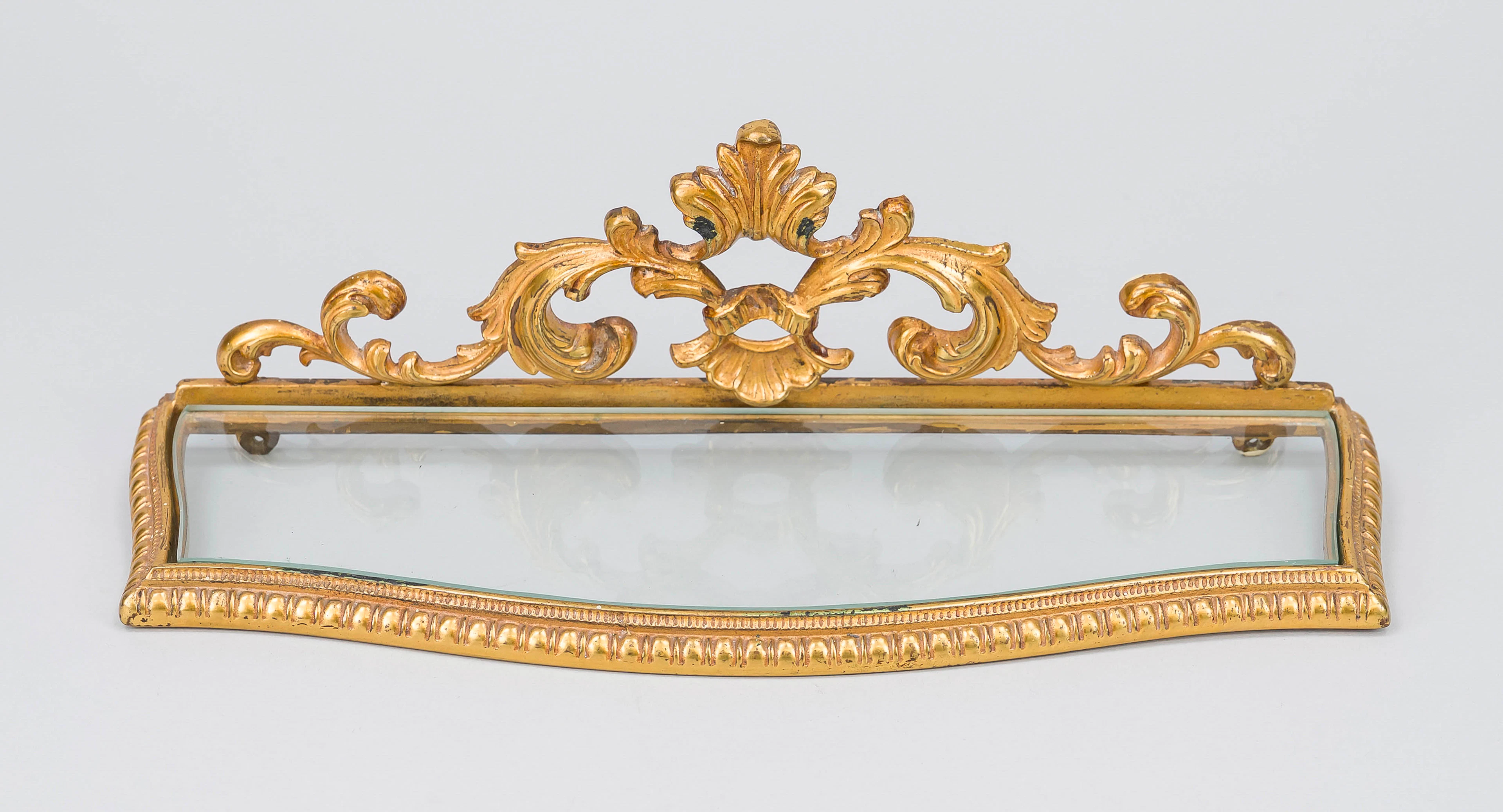 Wandkonsole mit Glaseinsatz, 20.