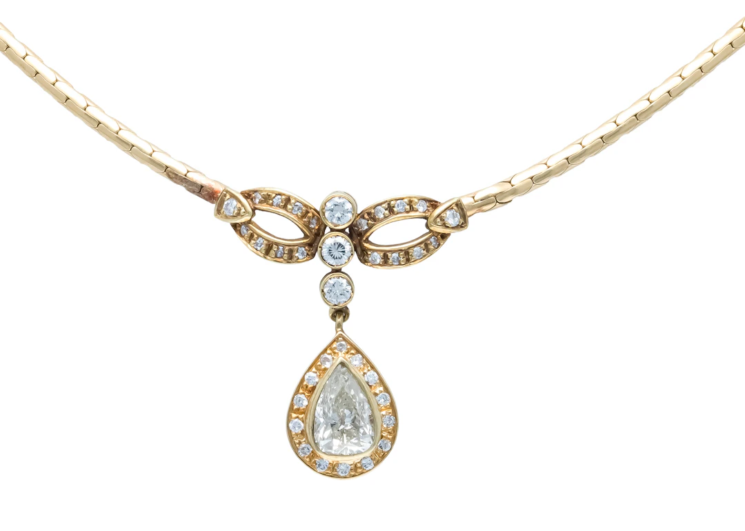 Diamant-Mittelteil-Collier GG 750